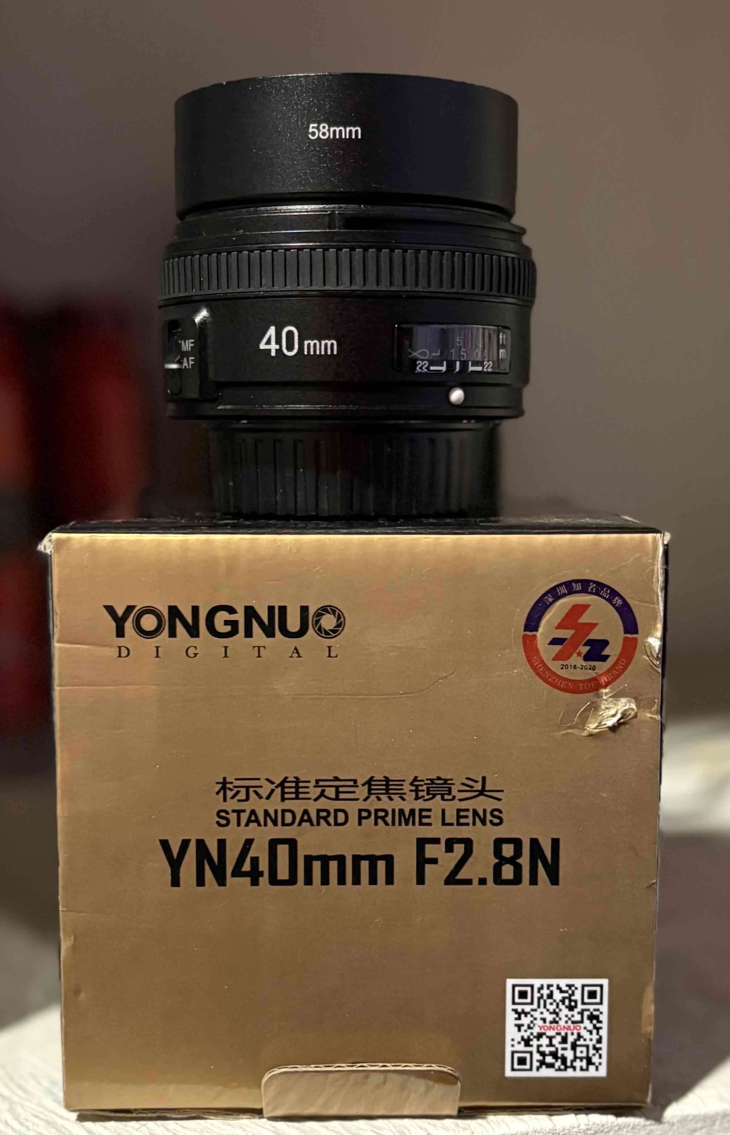 Lente Yongnuo 50mm F1.4 - miniatura 2