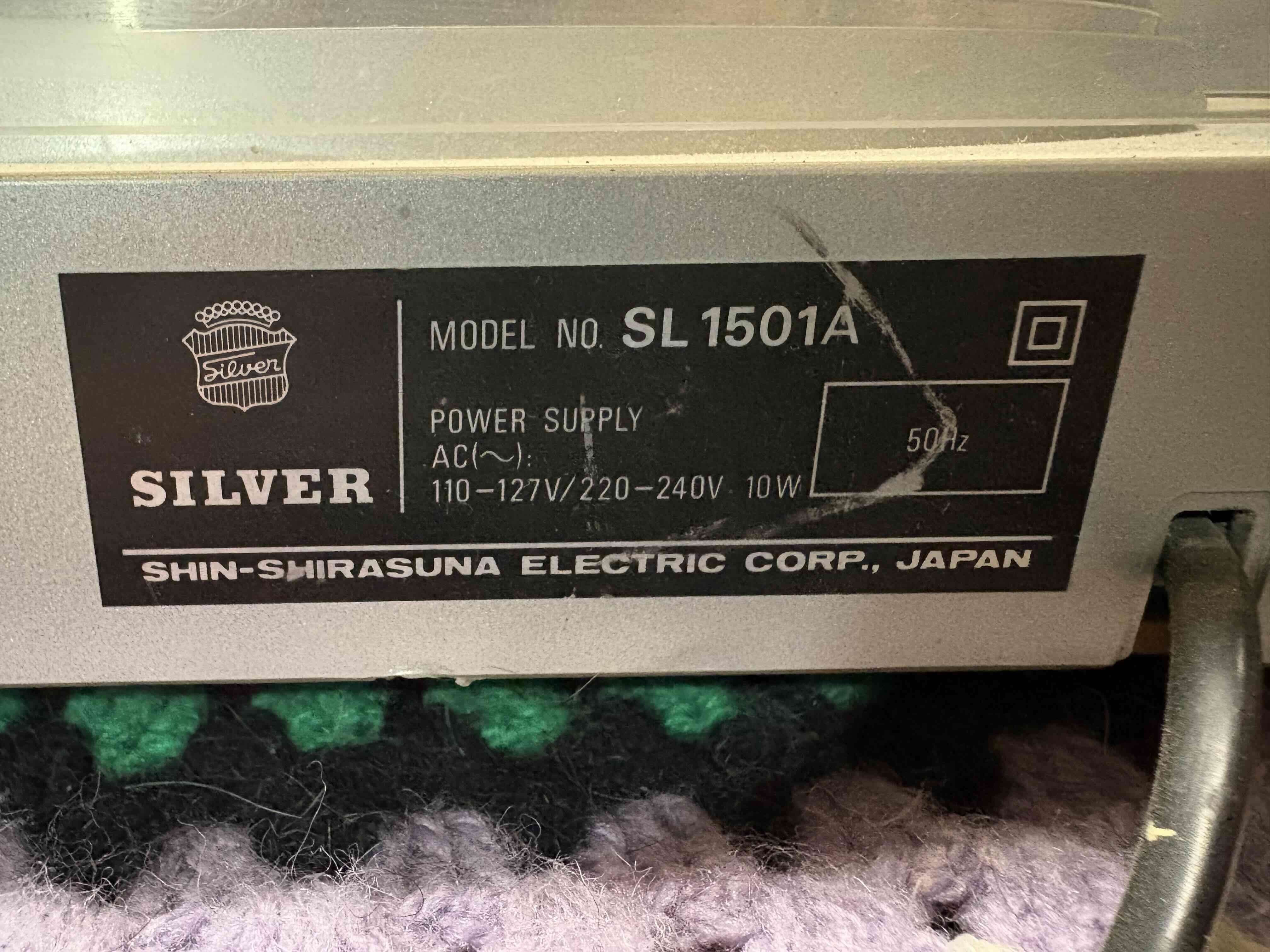 Tornamesa  Silver motor directo - miniatura 6