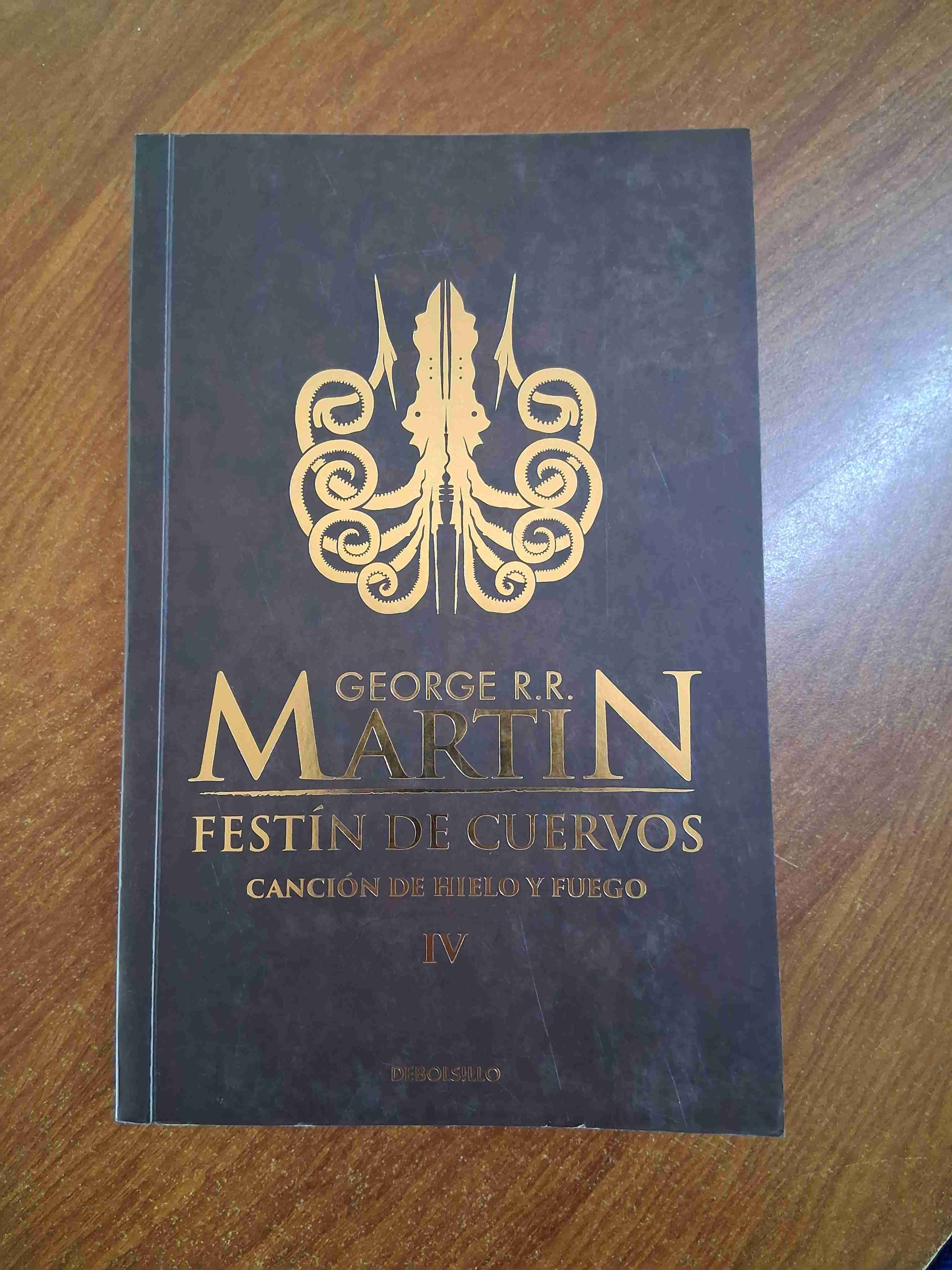 Libro Festín de Cuervos George R.R. Martin