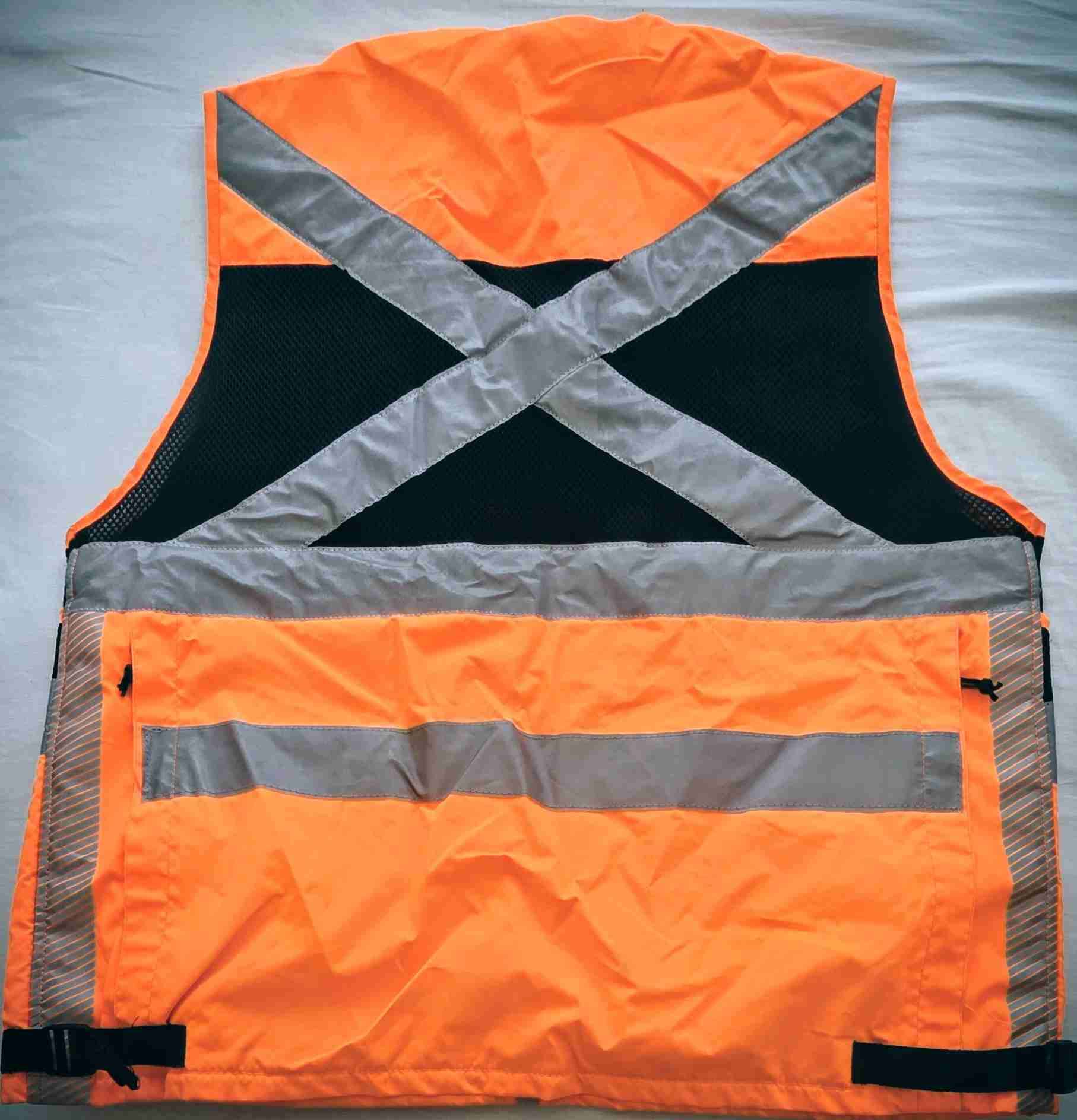 Chaleco reflectante naranja - miniatura 2