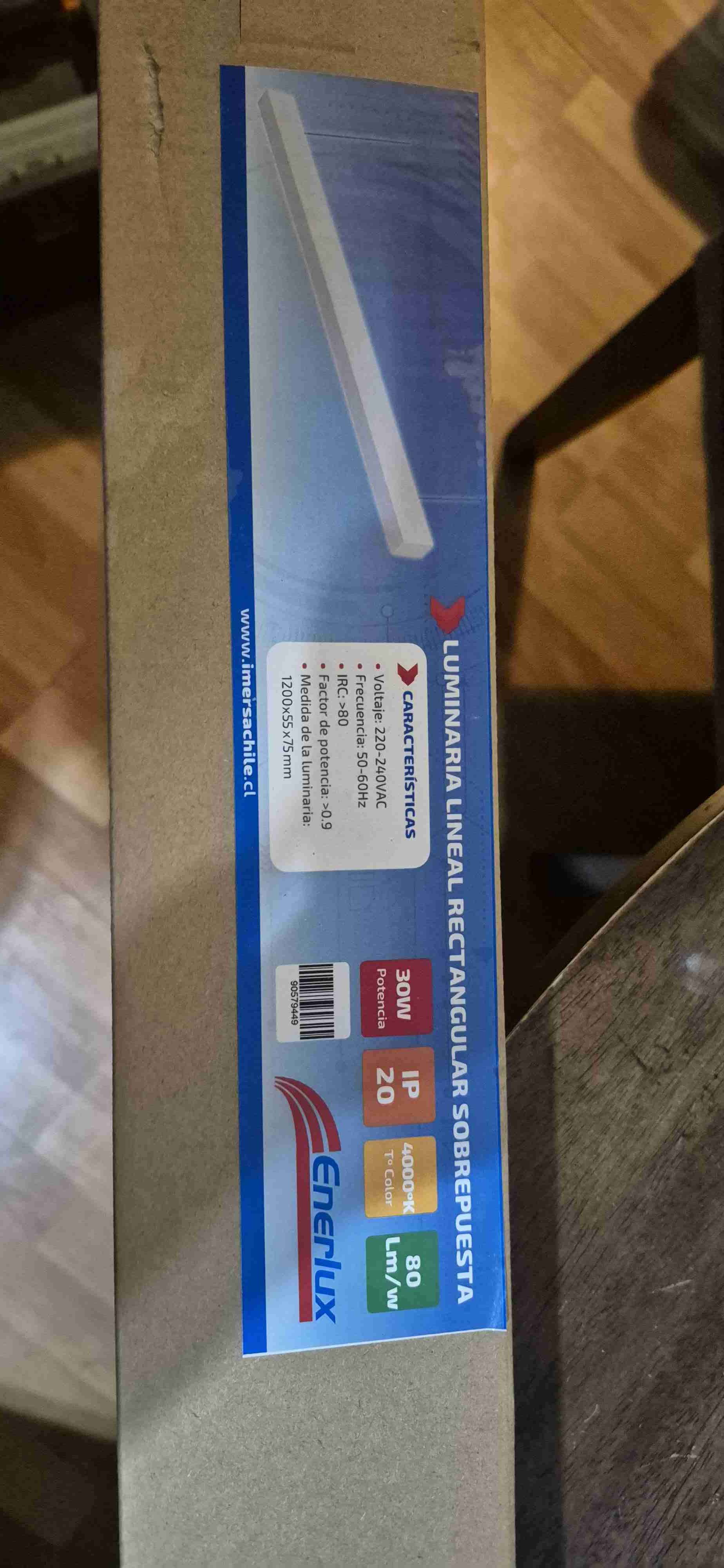 Lumina led rectangular colgante 30w - miniatura 4