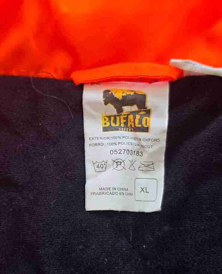 Parca de Trabajo Buffalo naranja XL