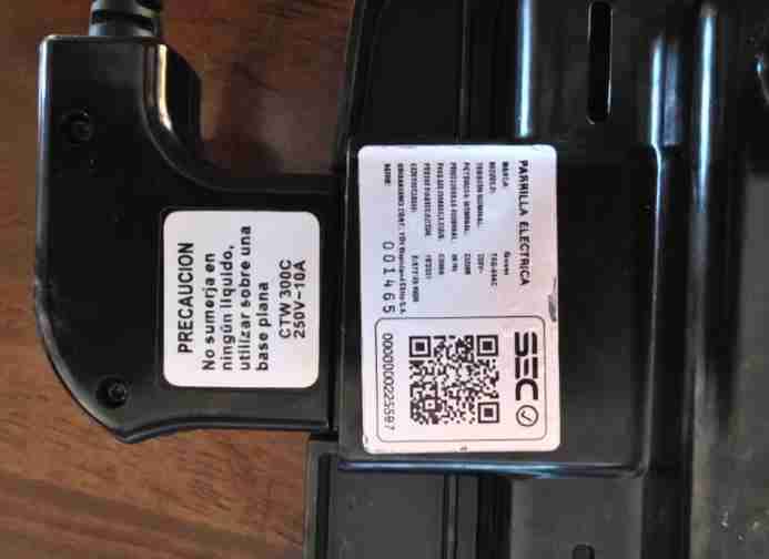 Parrilla Eléctrica Groven 2200W - miniatura 2