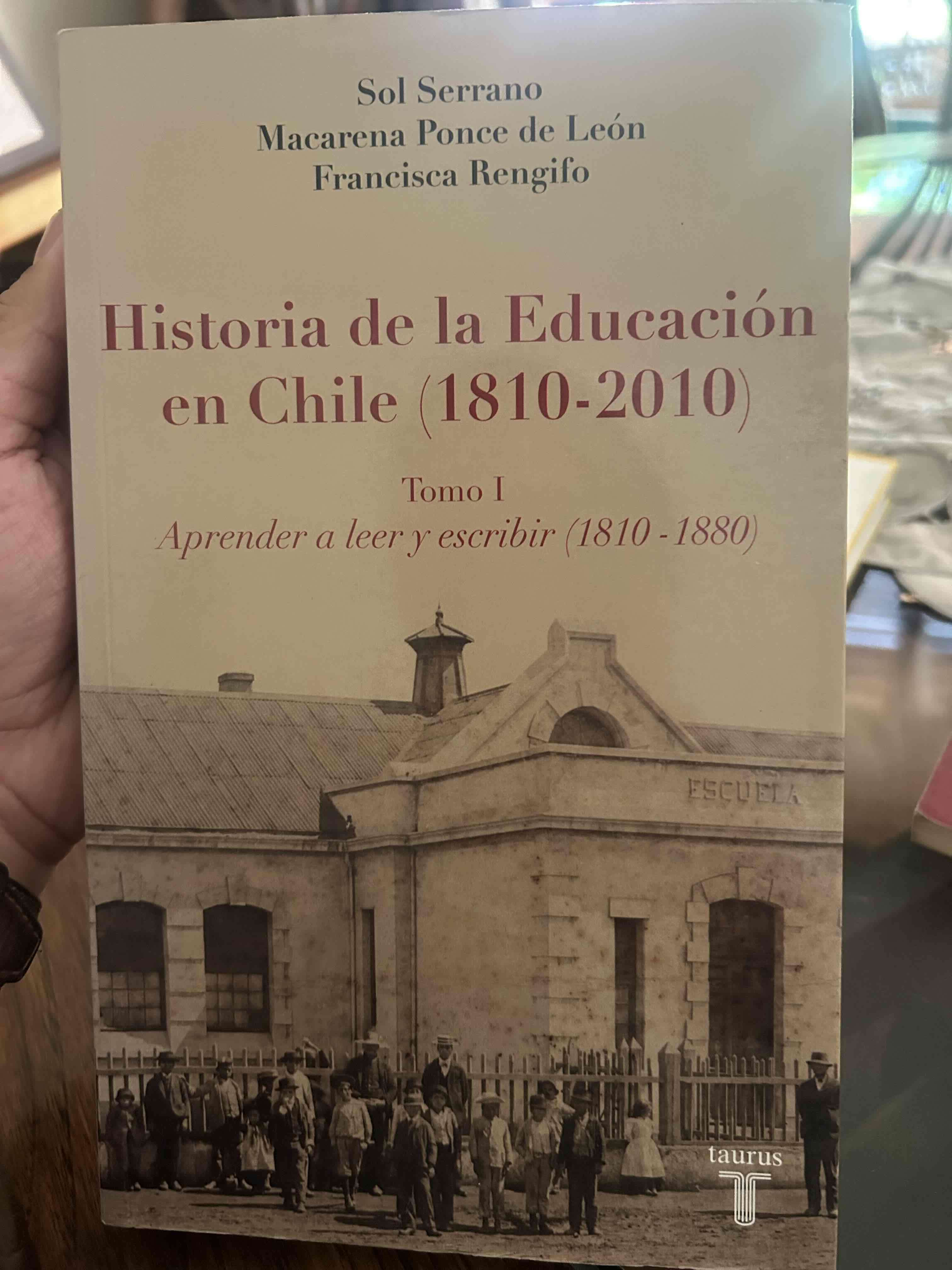 Libro Historia de la Educación en Chile