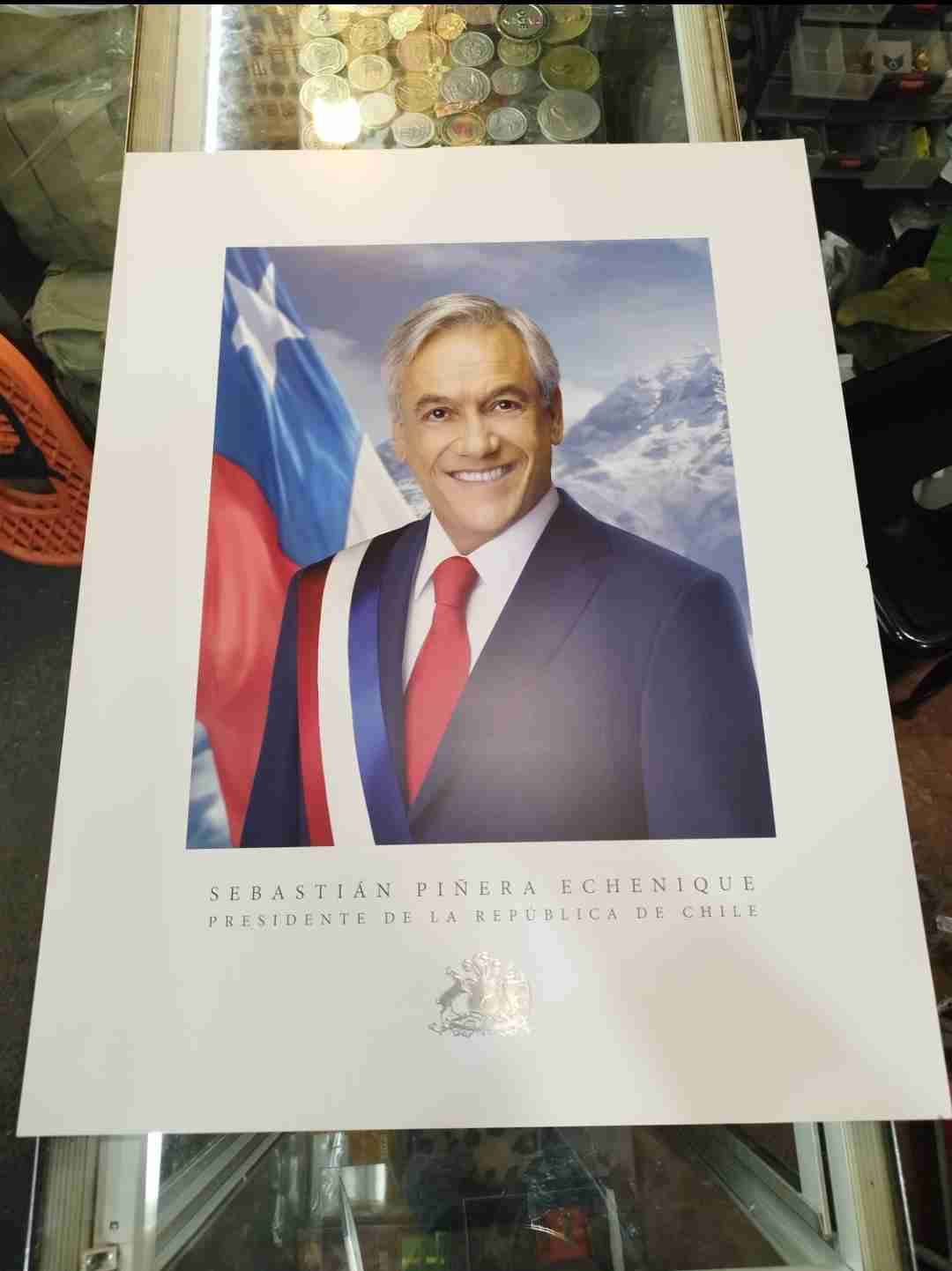 Fotografía Presidente Piñera Original - 5