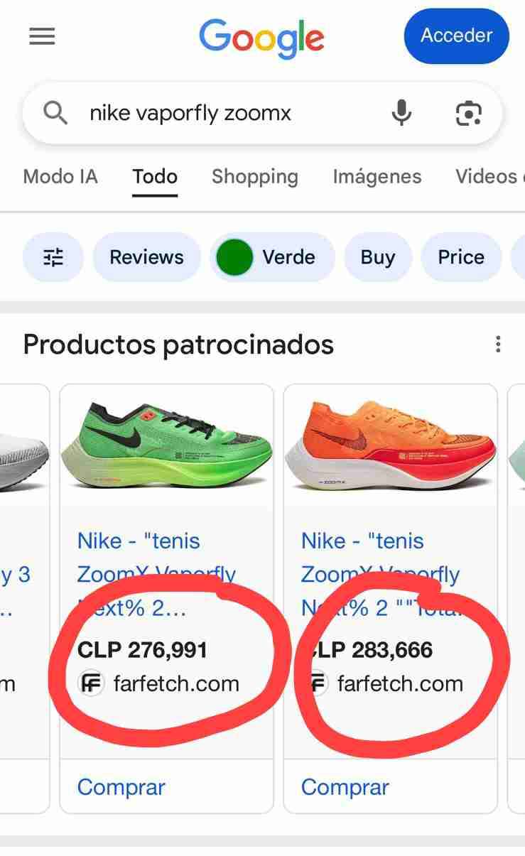 Zapatillas Nike blancas y celestes - miniatura 3