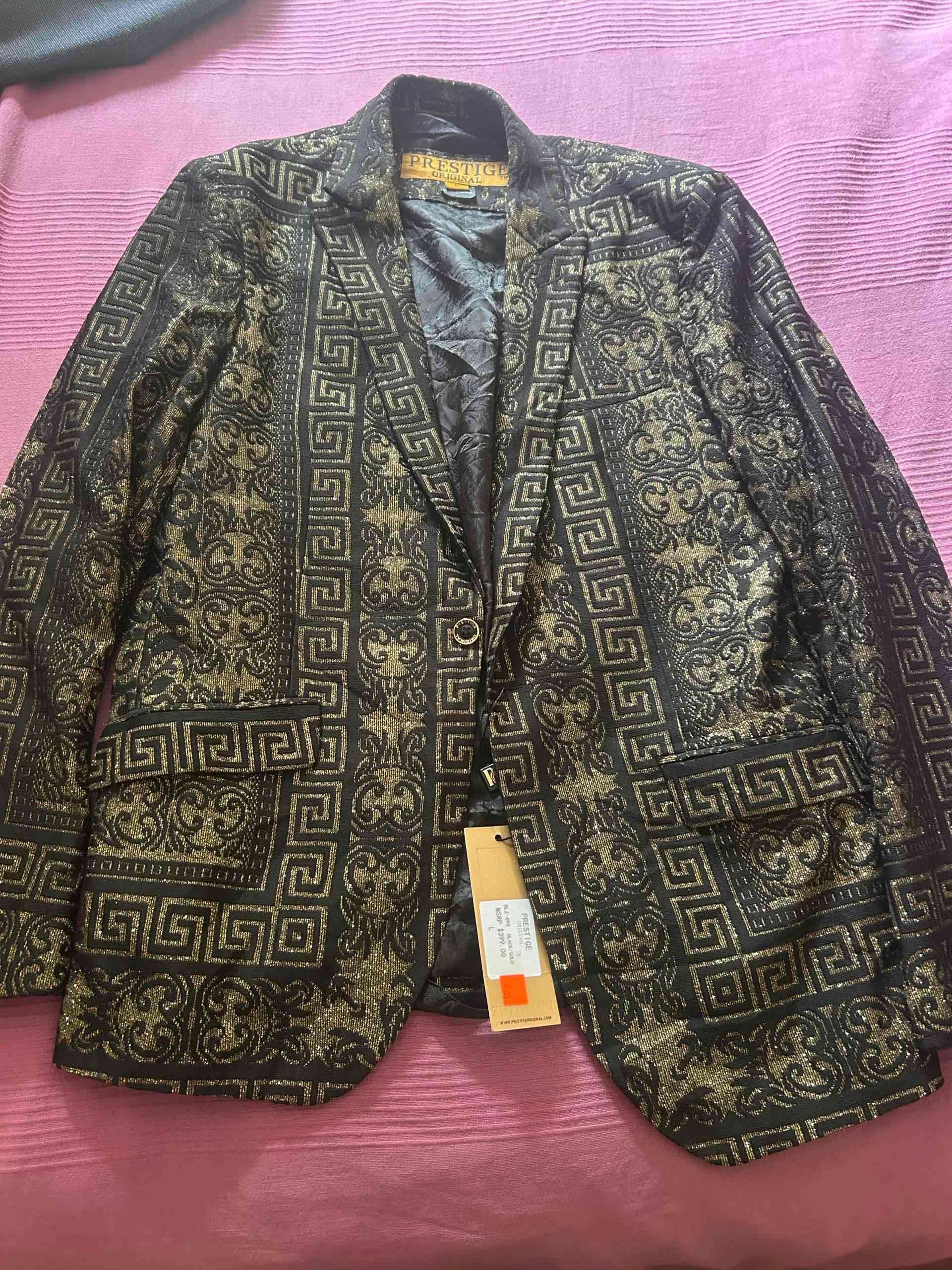 Blazer negro elegante Prestige