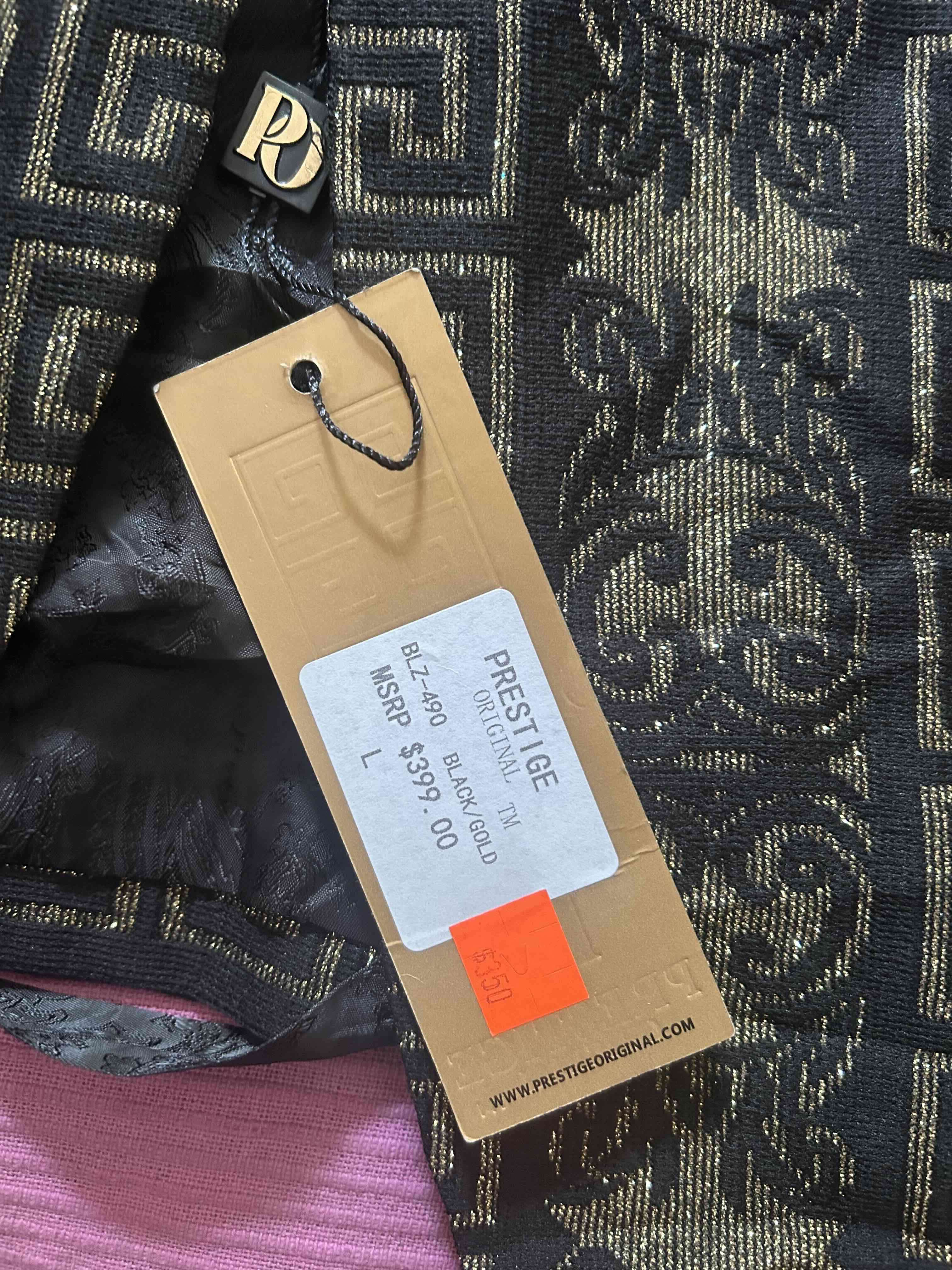 Blazer negro elegante Prestige - miniatura 4