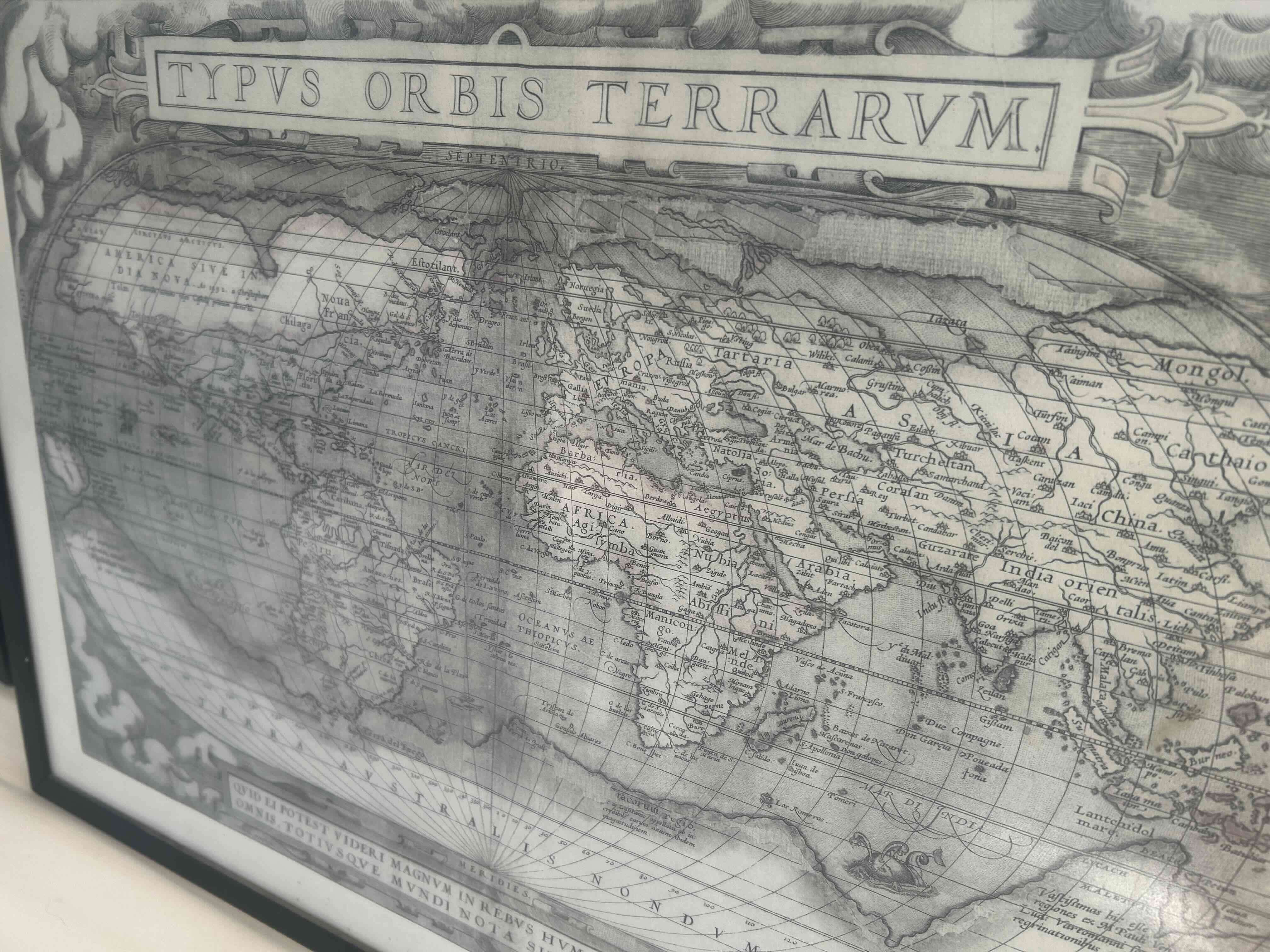 Mapa "Typus Orbis Terrarum". - miniatura 2