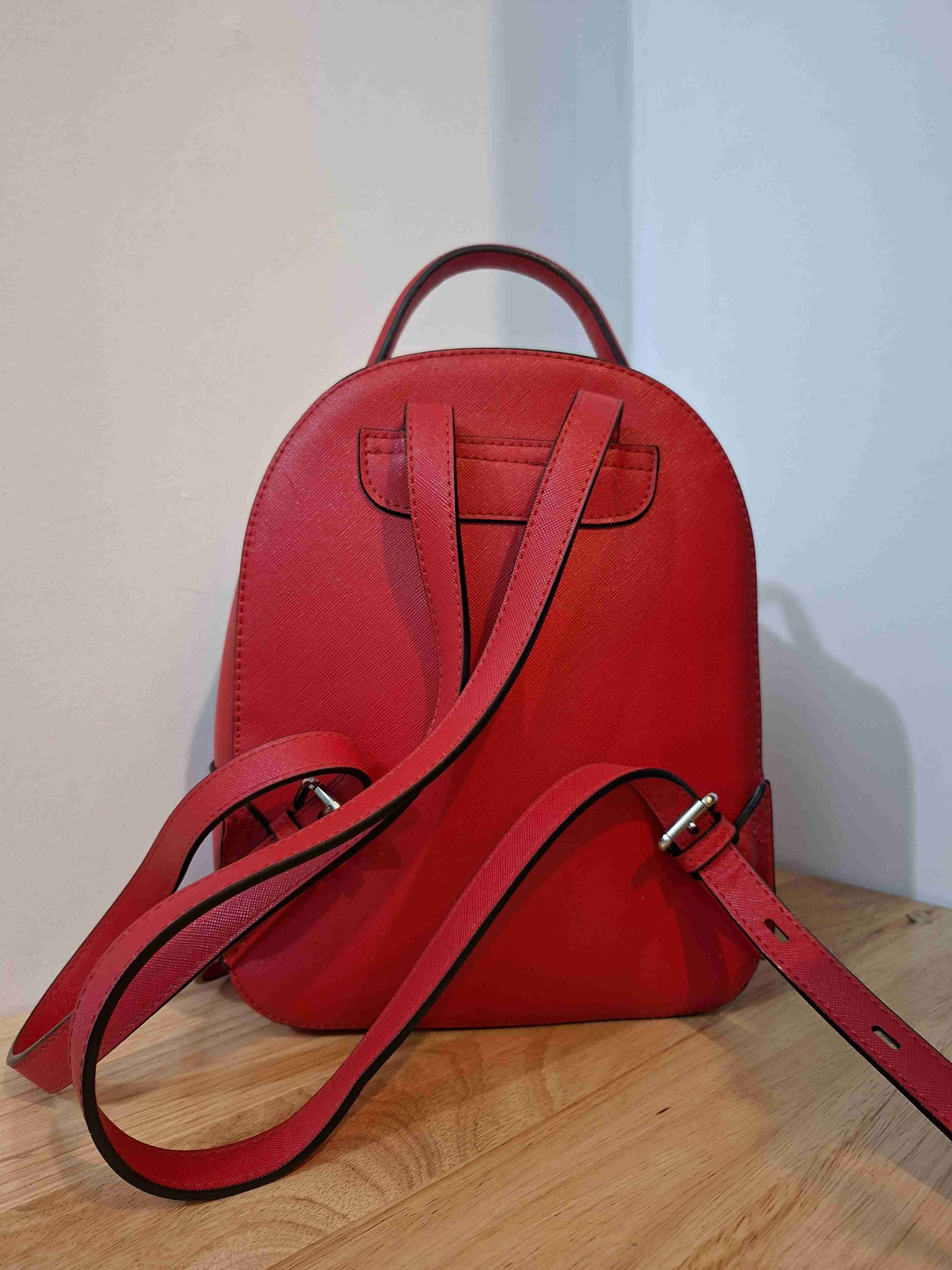 Mochila roja Karl Lagerfeld - miniatura 3
