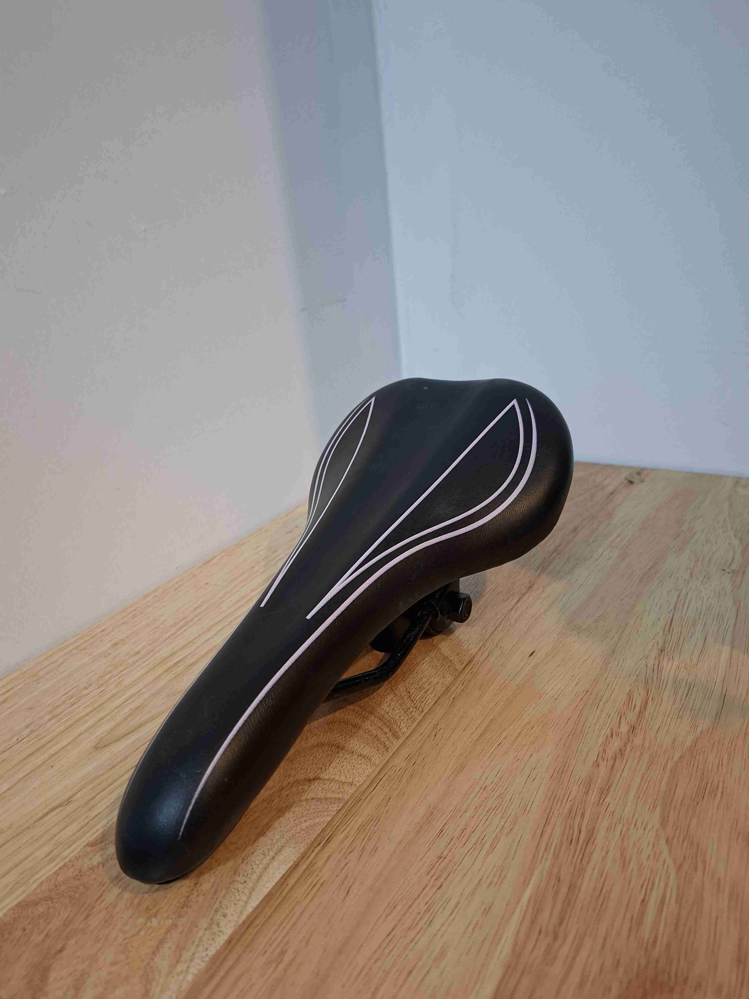 Asiento de bicicleta negro Forza - miniatura 2