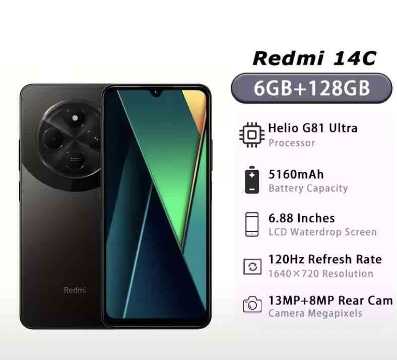 Smartphone Redmi negro nuevo - miniatura 2