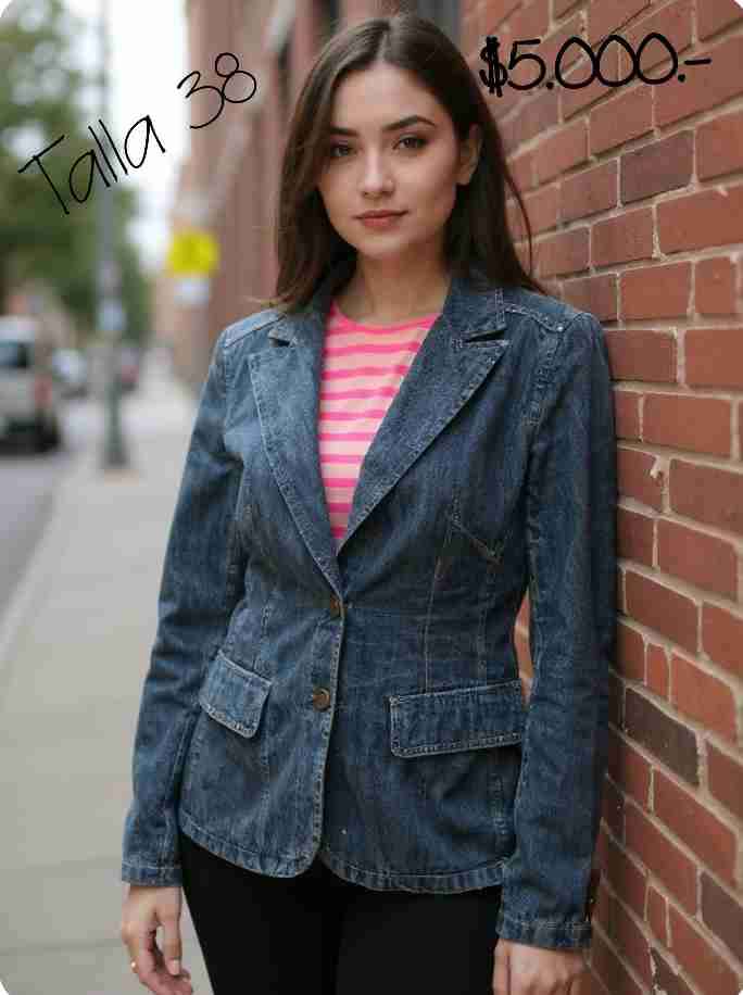 Chaquetas Mezclilla - miniatura 4