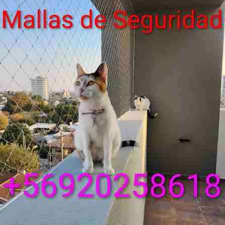 Malla de seguridad y protección para balcon ventes - miniatura 2