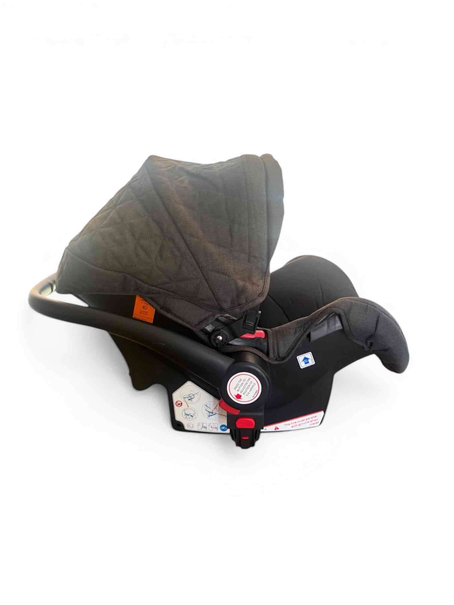 Silla de auto de bebé gris - miniatura 3