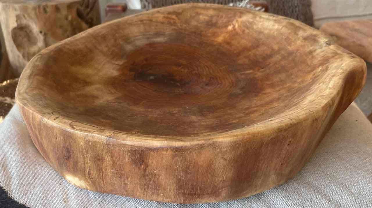 Cuencos o fuentes de madera nativa - miniatura 2