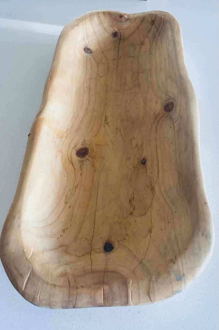 Cuencos o fuentes de madera nativa - miniatura 3