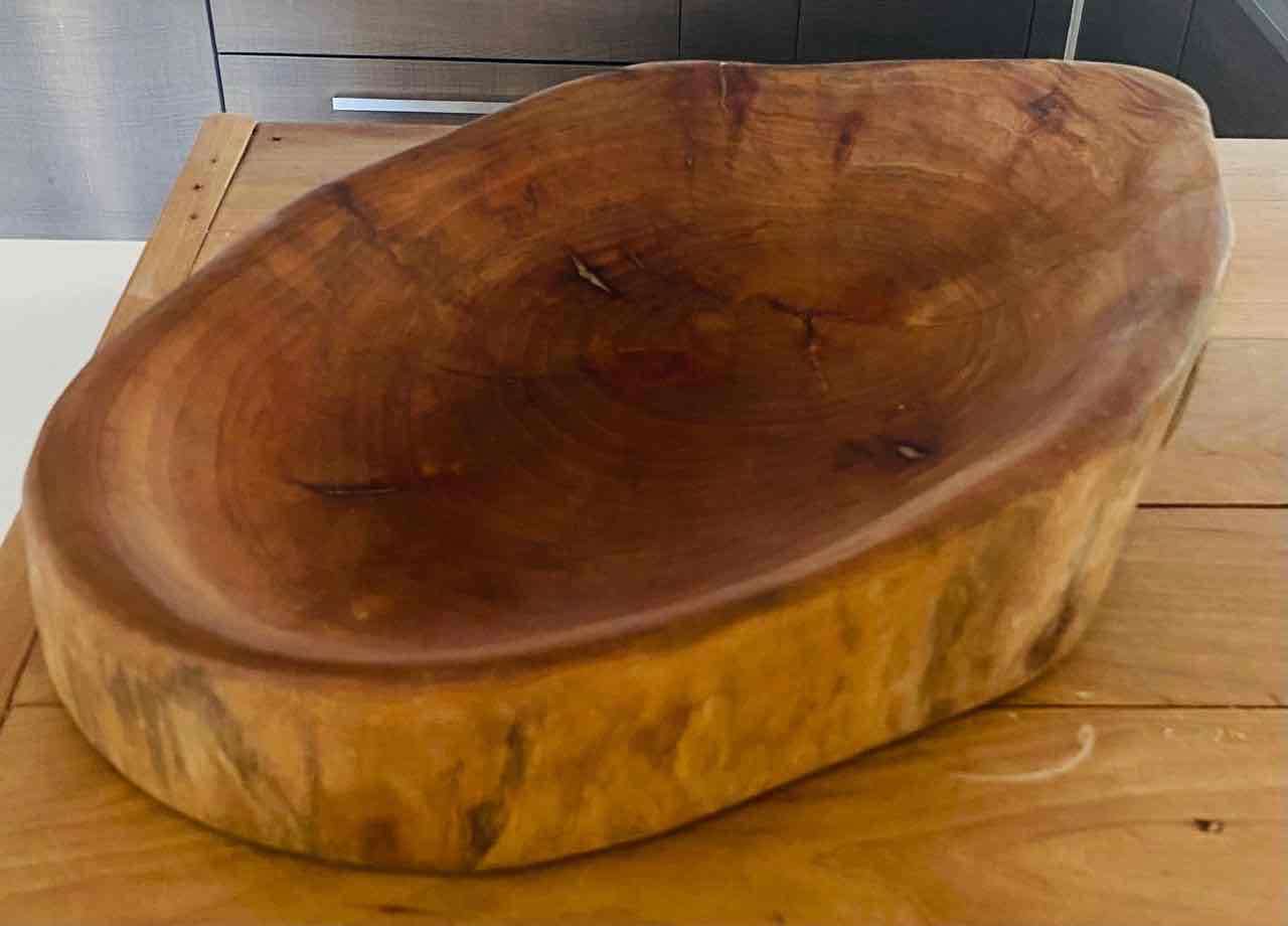 Cuencos o fuentes de madera nativa - miniatura 4