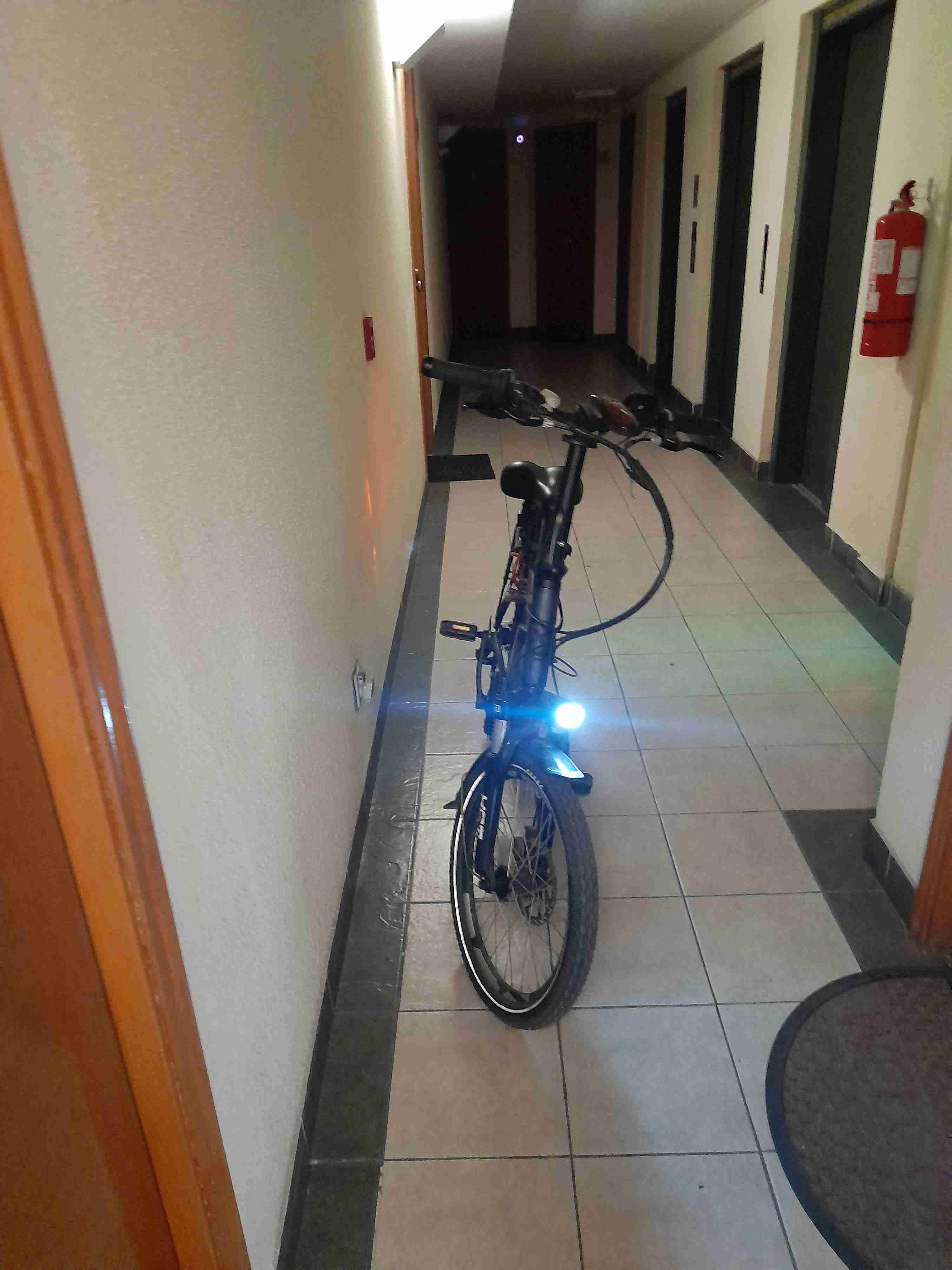 Bicicleta eléctrica Oxford negra - 5