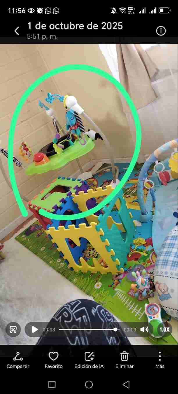 Centro de actividades para bebés