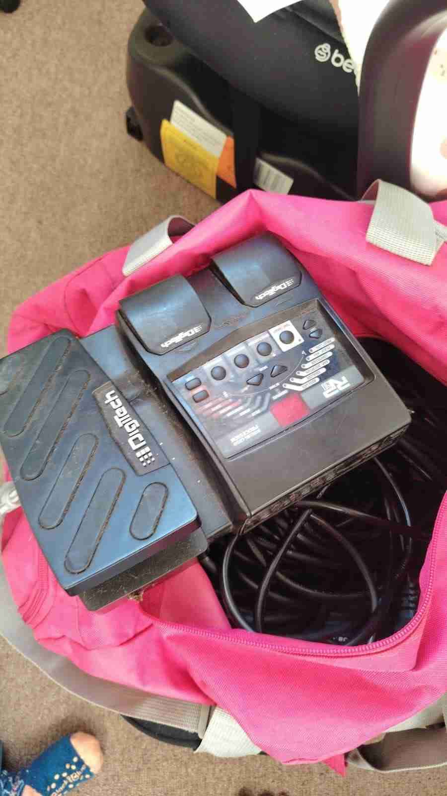 Pedalera Digitech multiefectos