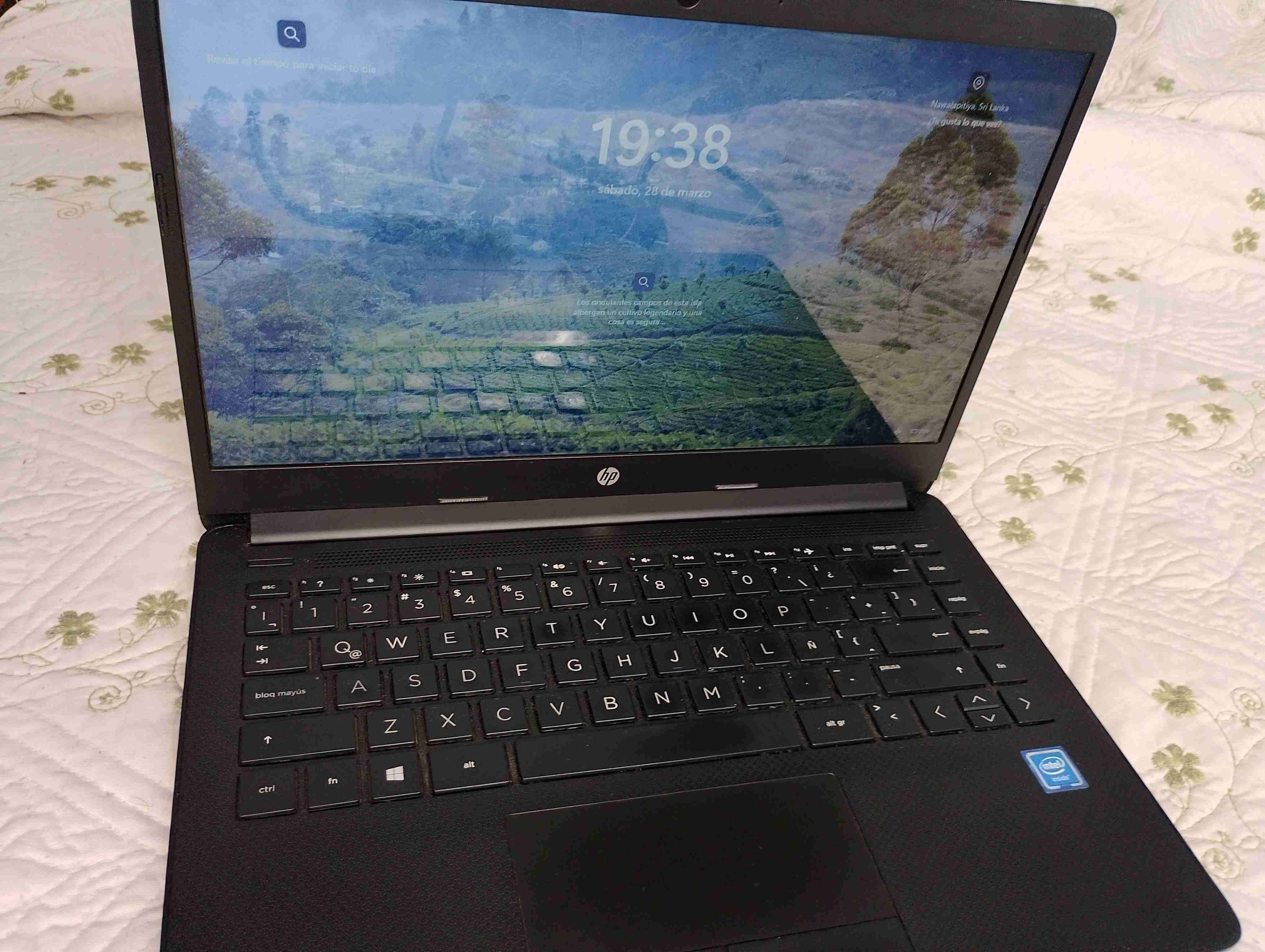 Notebook HP negro 14 pulgadas