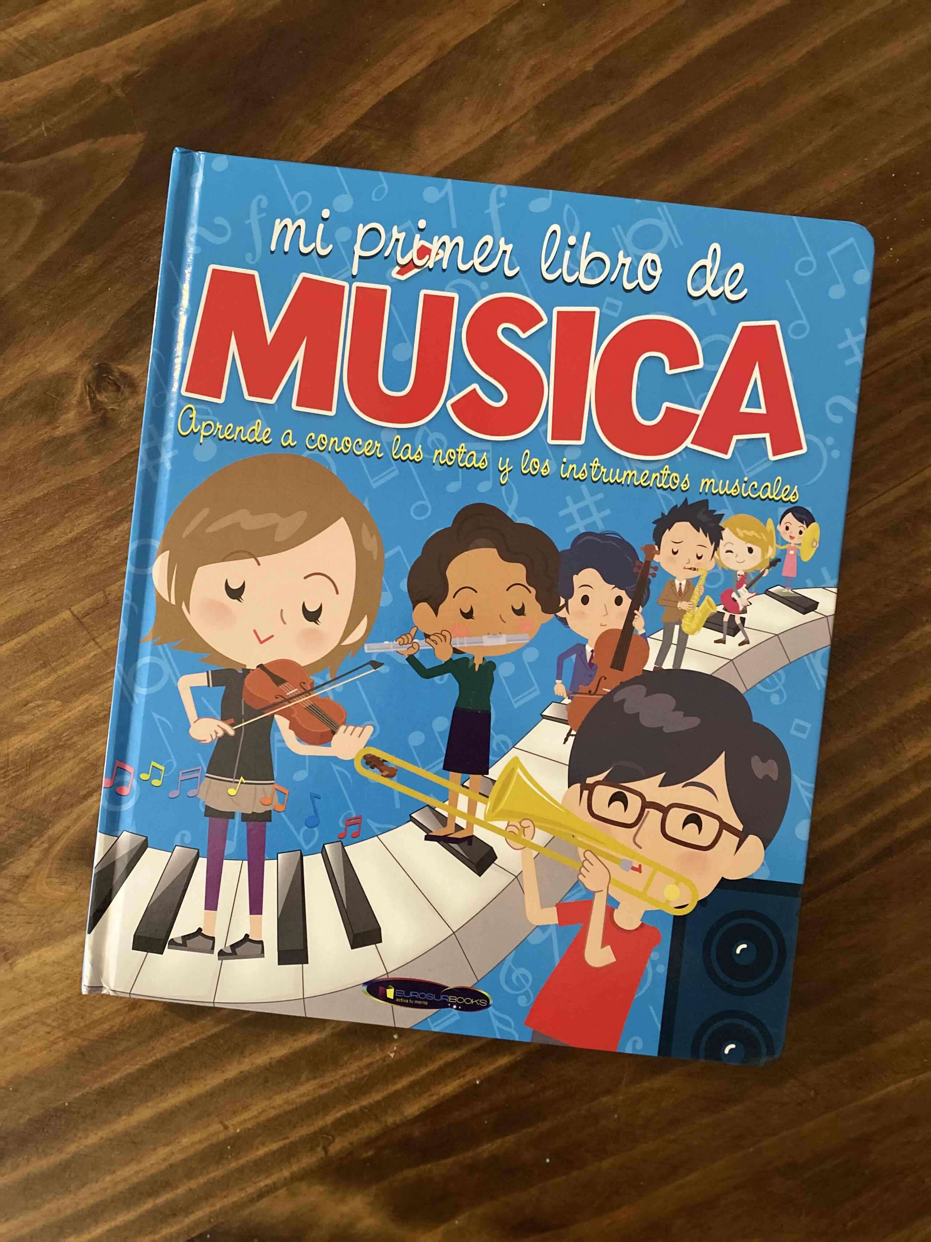 Libro infantil de música