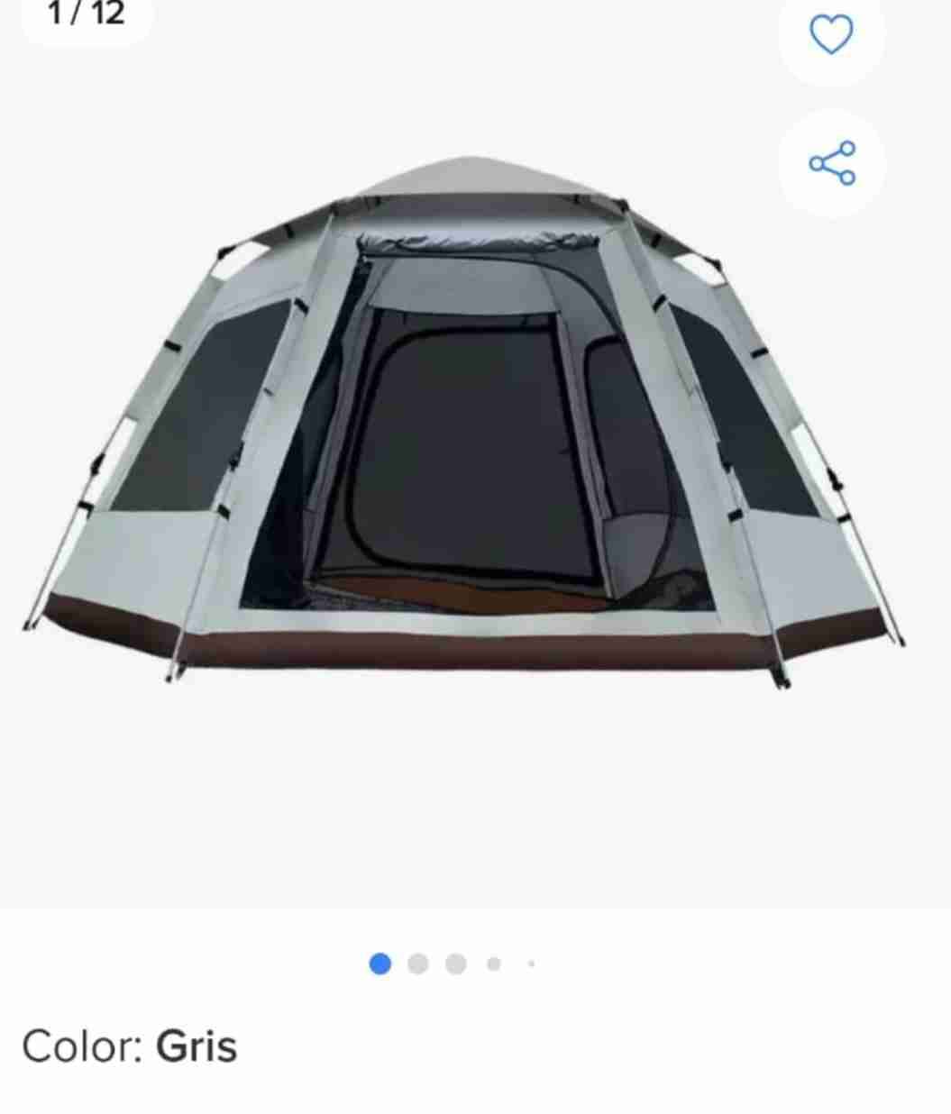 Carpa de camping para 6 personas - miniatura 2
