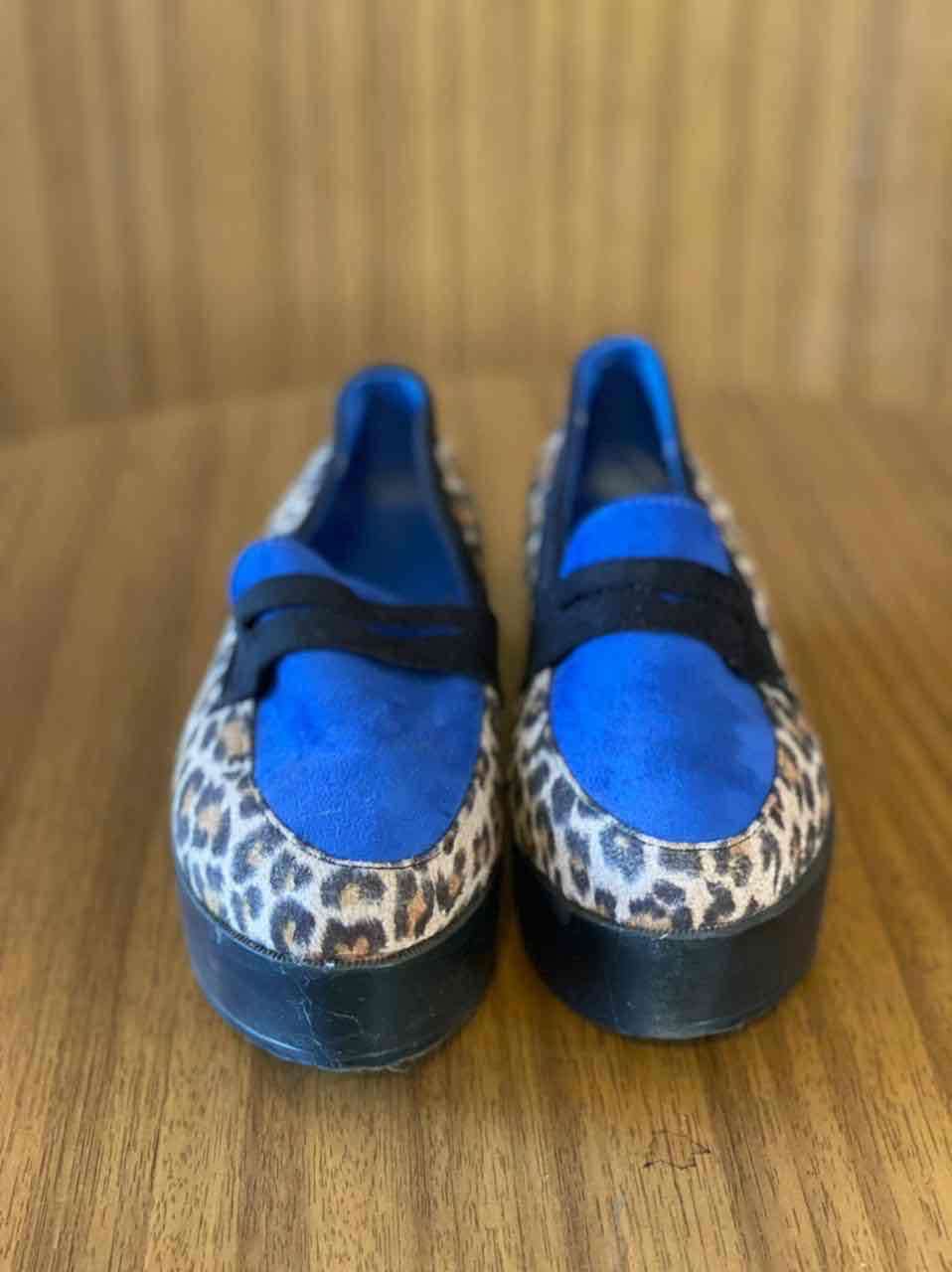 Zapatos plataforma animal print, talla 35 - miniatura 2