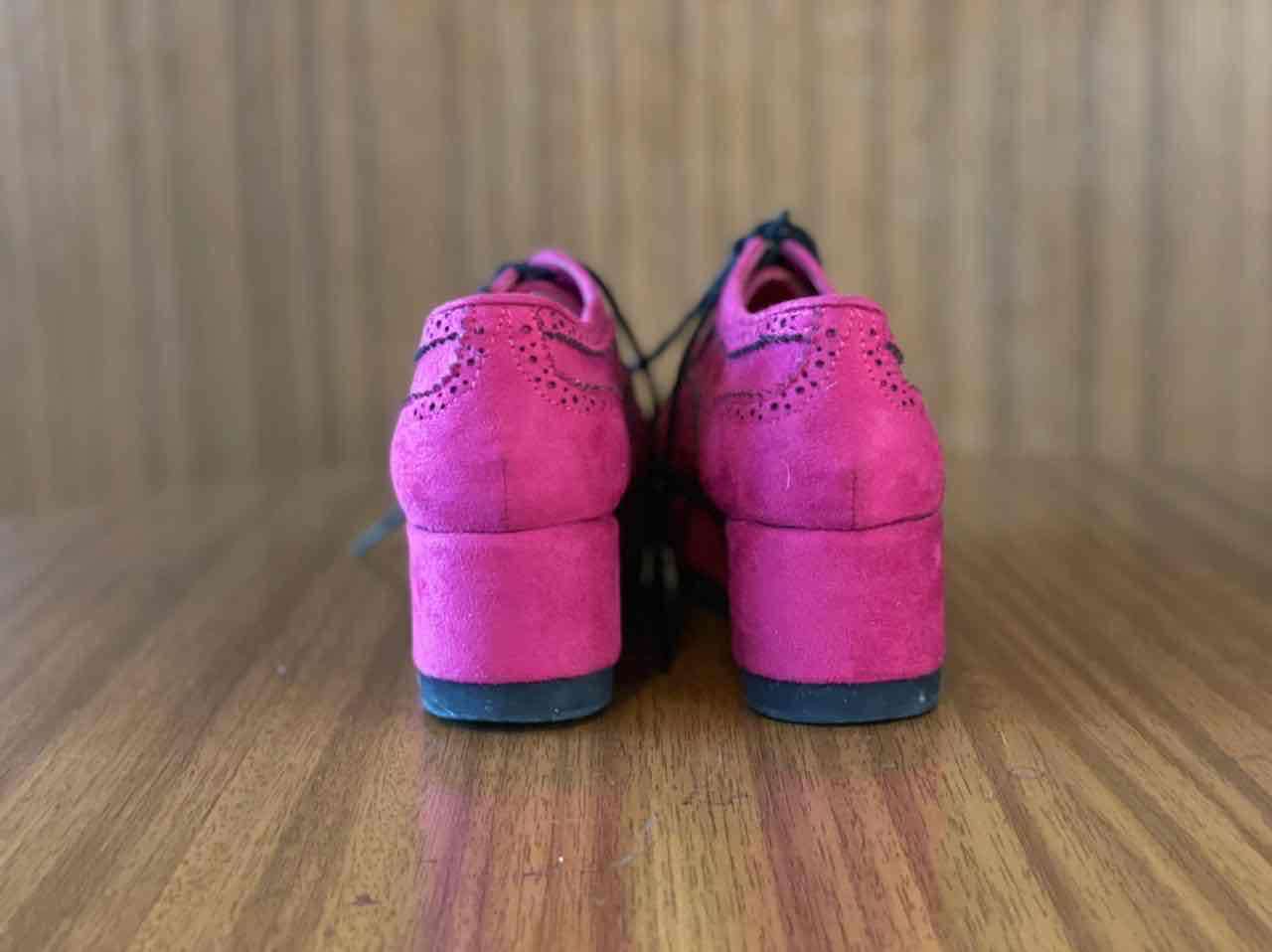 Zapatos rosados con plataforma,talla 35 - miniatura 3