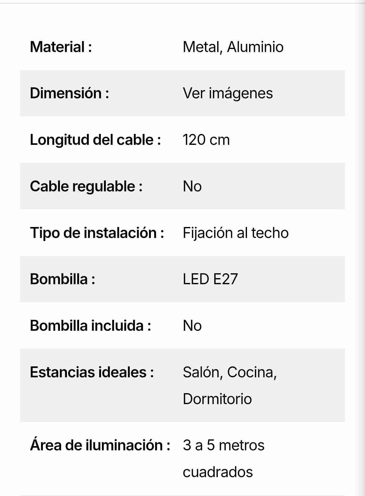 Lámpara moderna de techo beige - miniatura 3