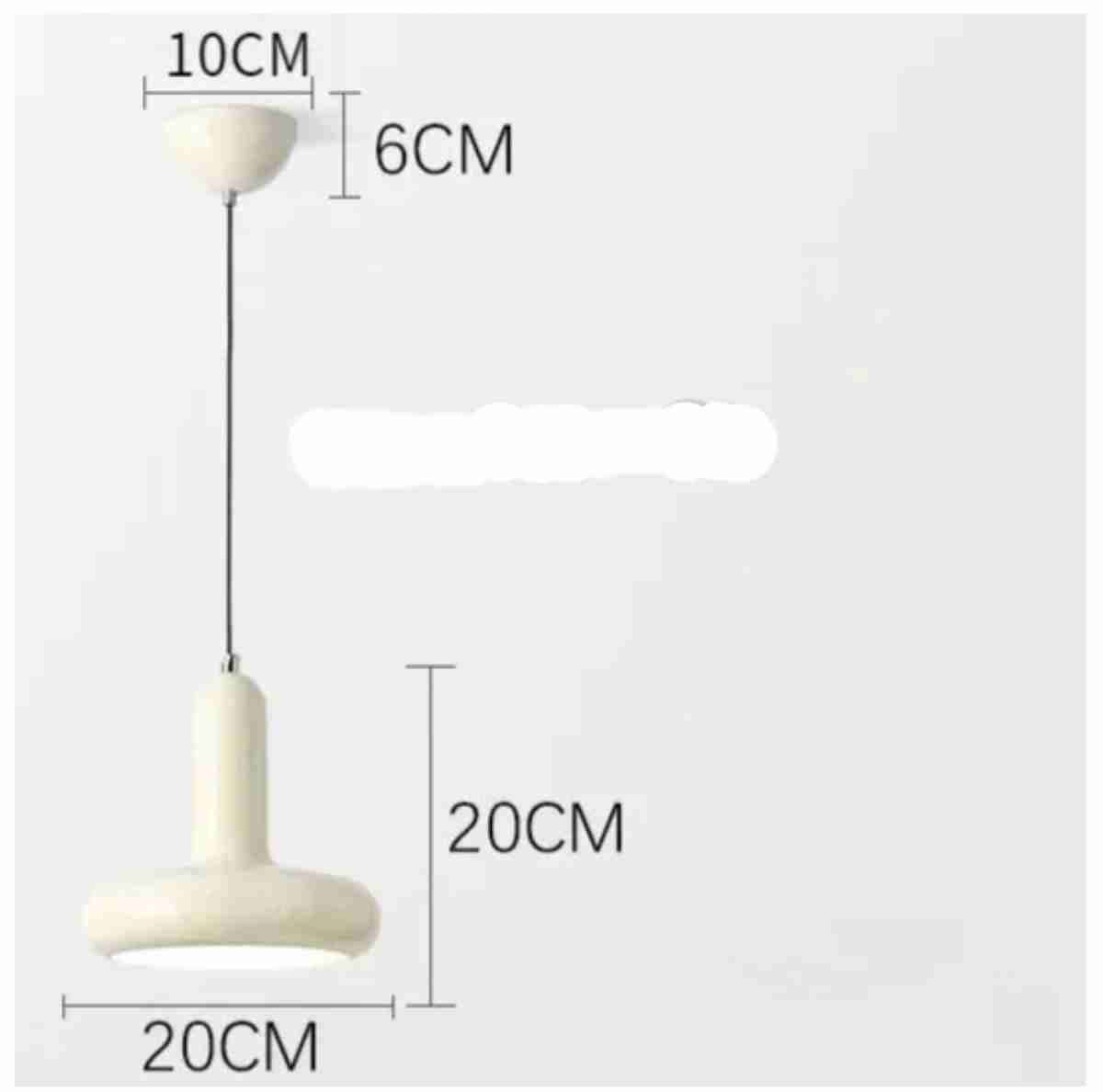 Lámpara moderna de techo beige - miniatura 4