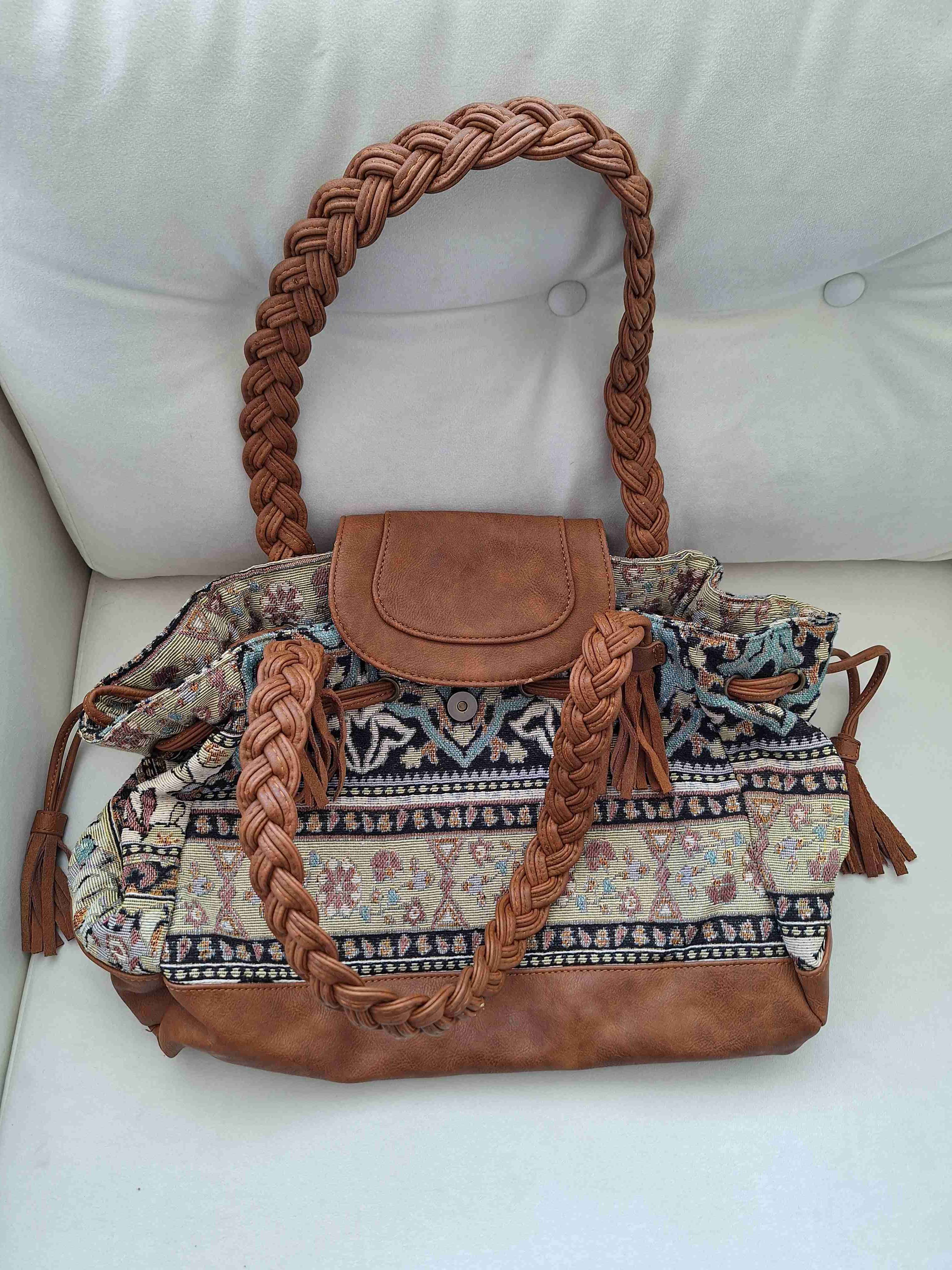 Cartera Tatienne bohemia estampada