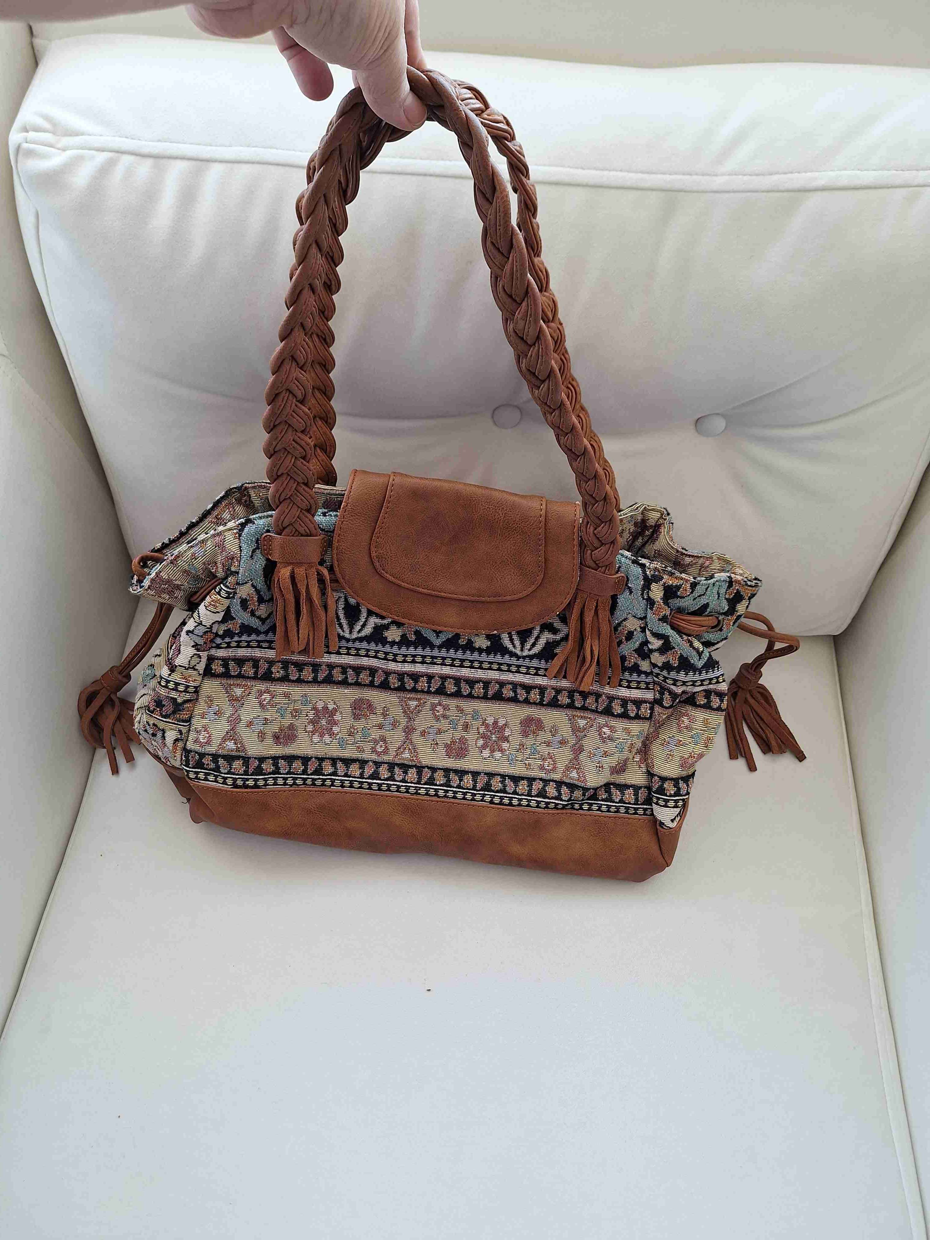 Cartera Tatienne bohemia estampada - miniatura 2