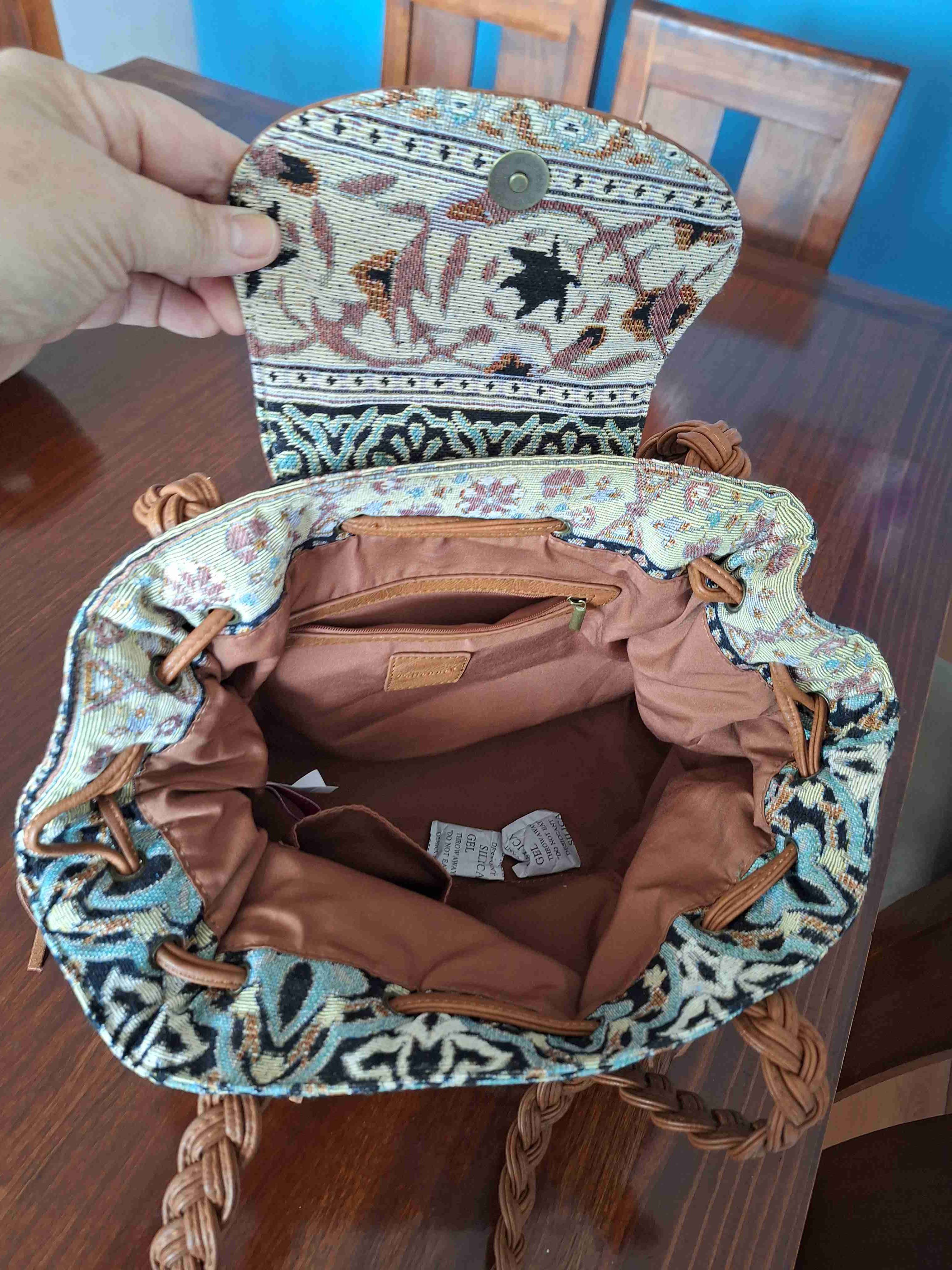 Cartera Tatienne bohemia estampada - miniatura 3