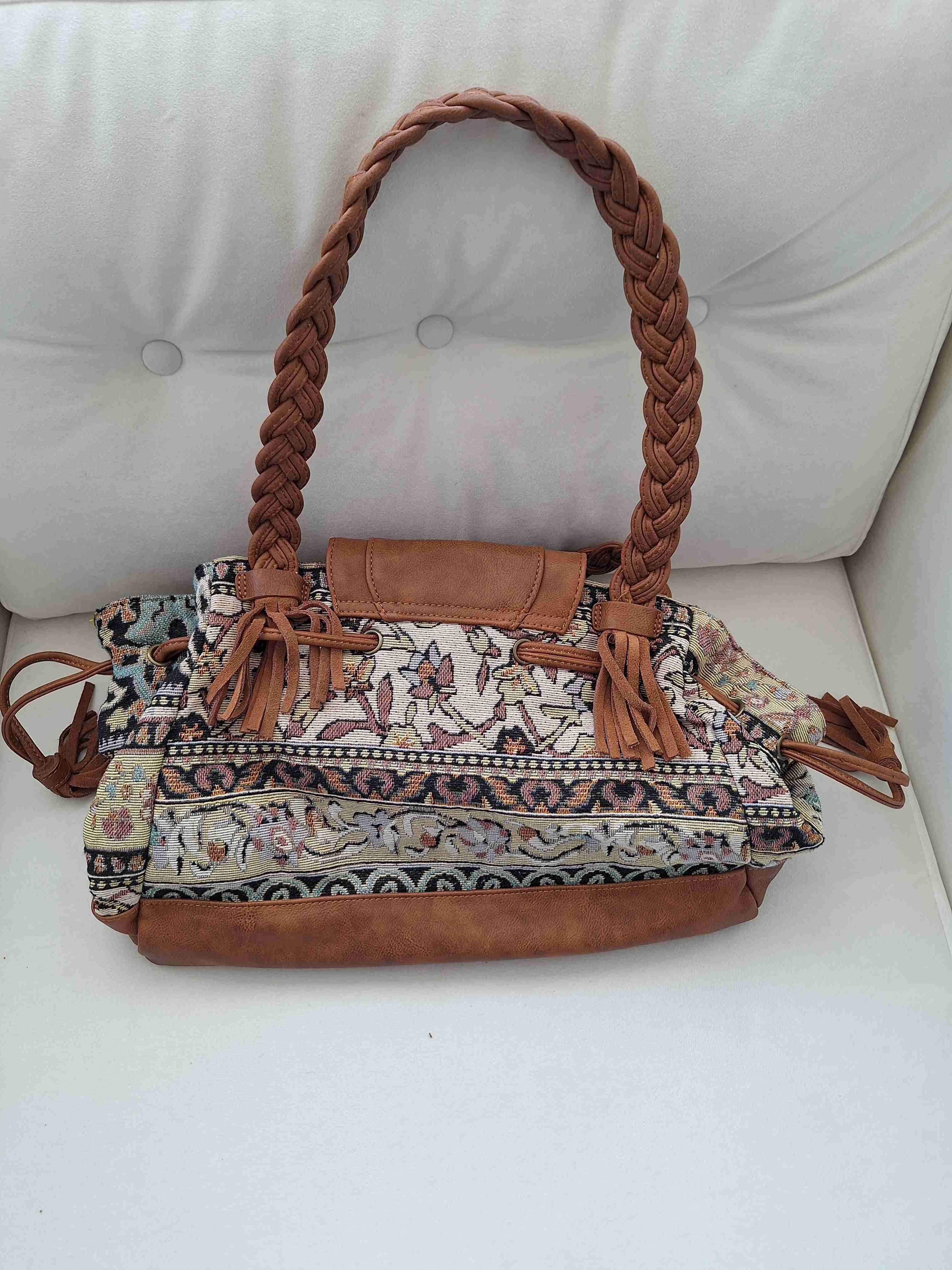 Cartera Tatienne bohemia estampada - miniatura 4