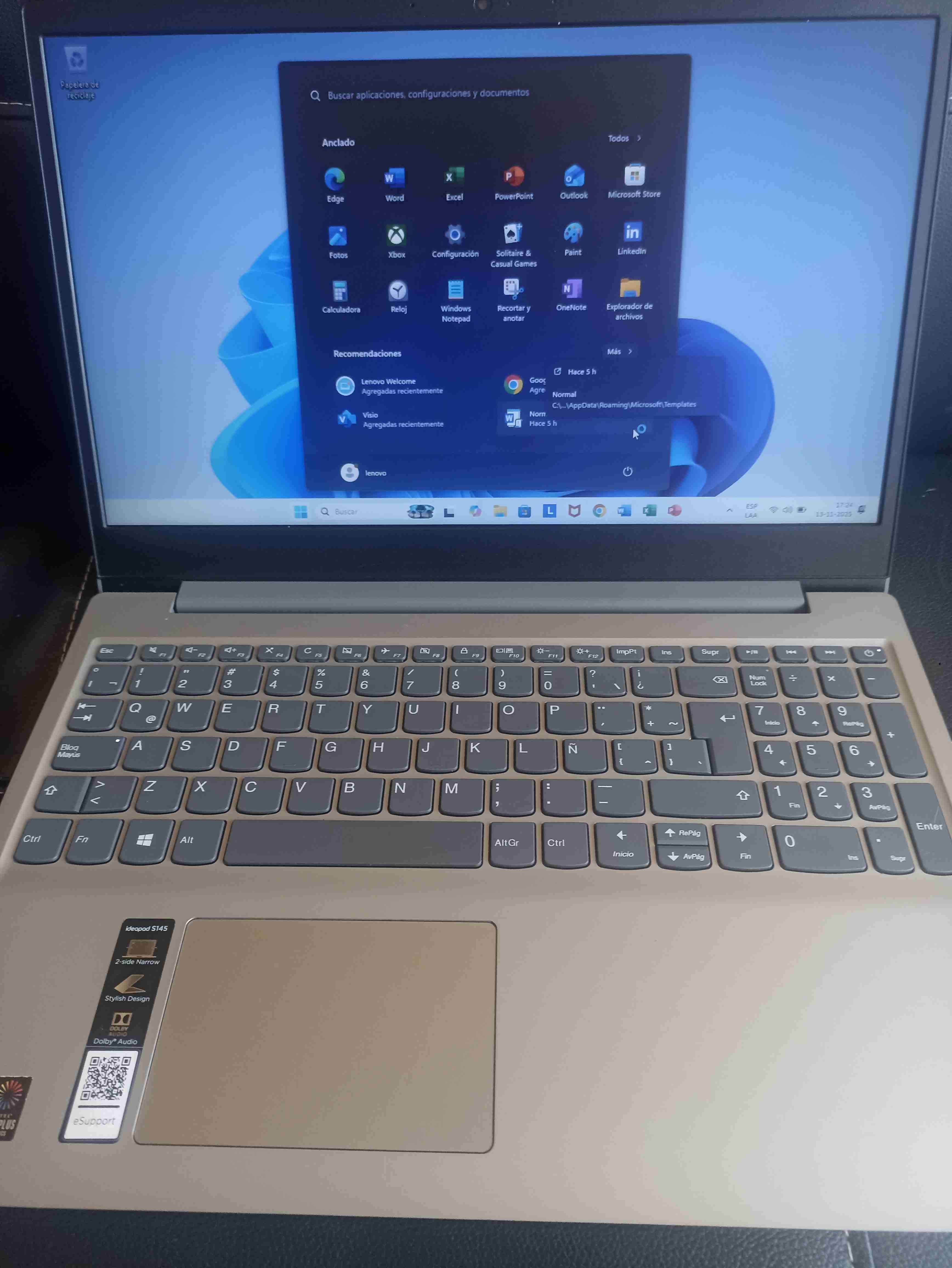 Notebook Lenovo Ideapad S145 - miniatura 2