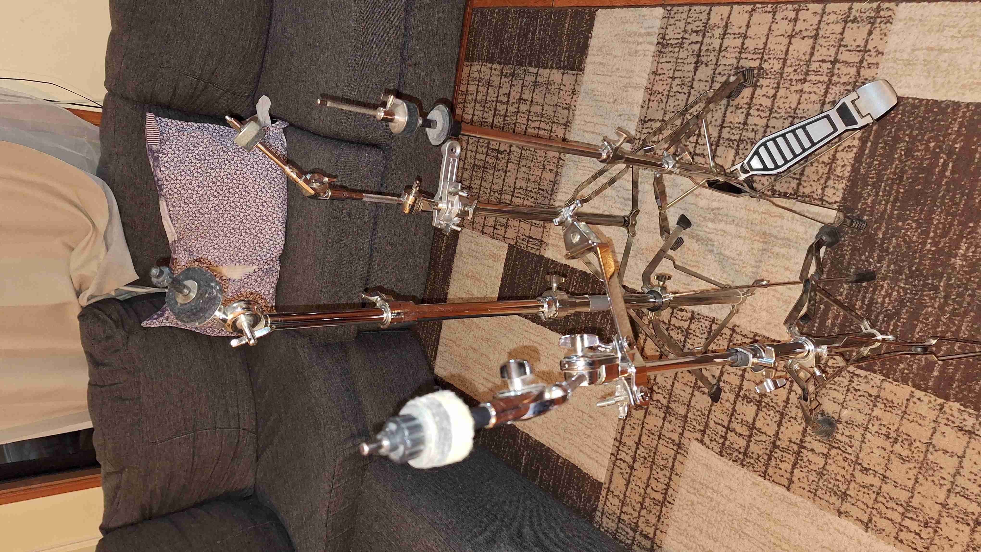 Soporte de platillos para batería