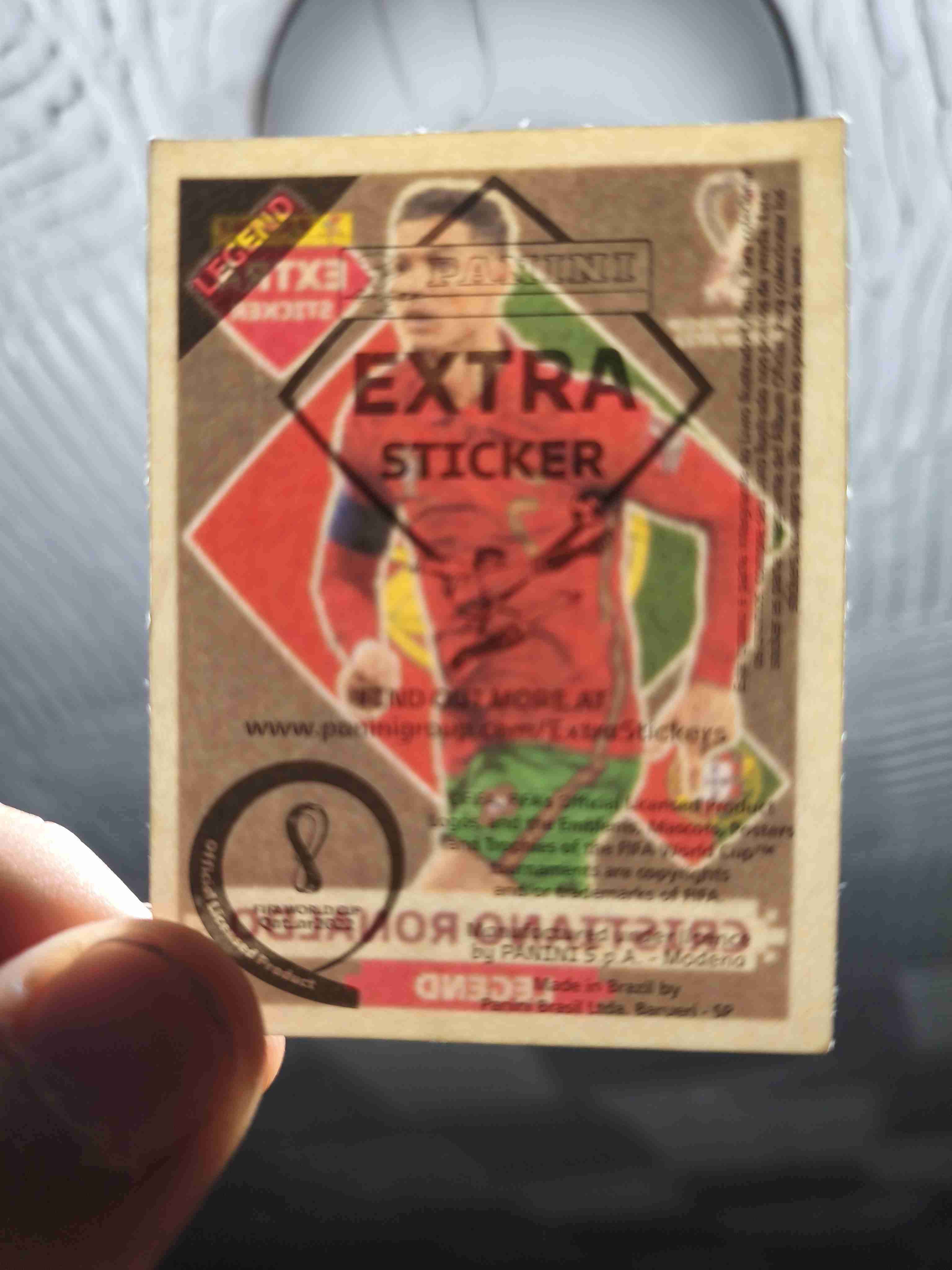 Lámina extra sticker Cristiano Ronaldo bronce - miniatura 2