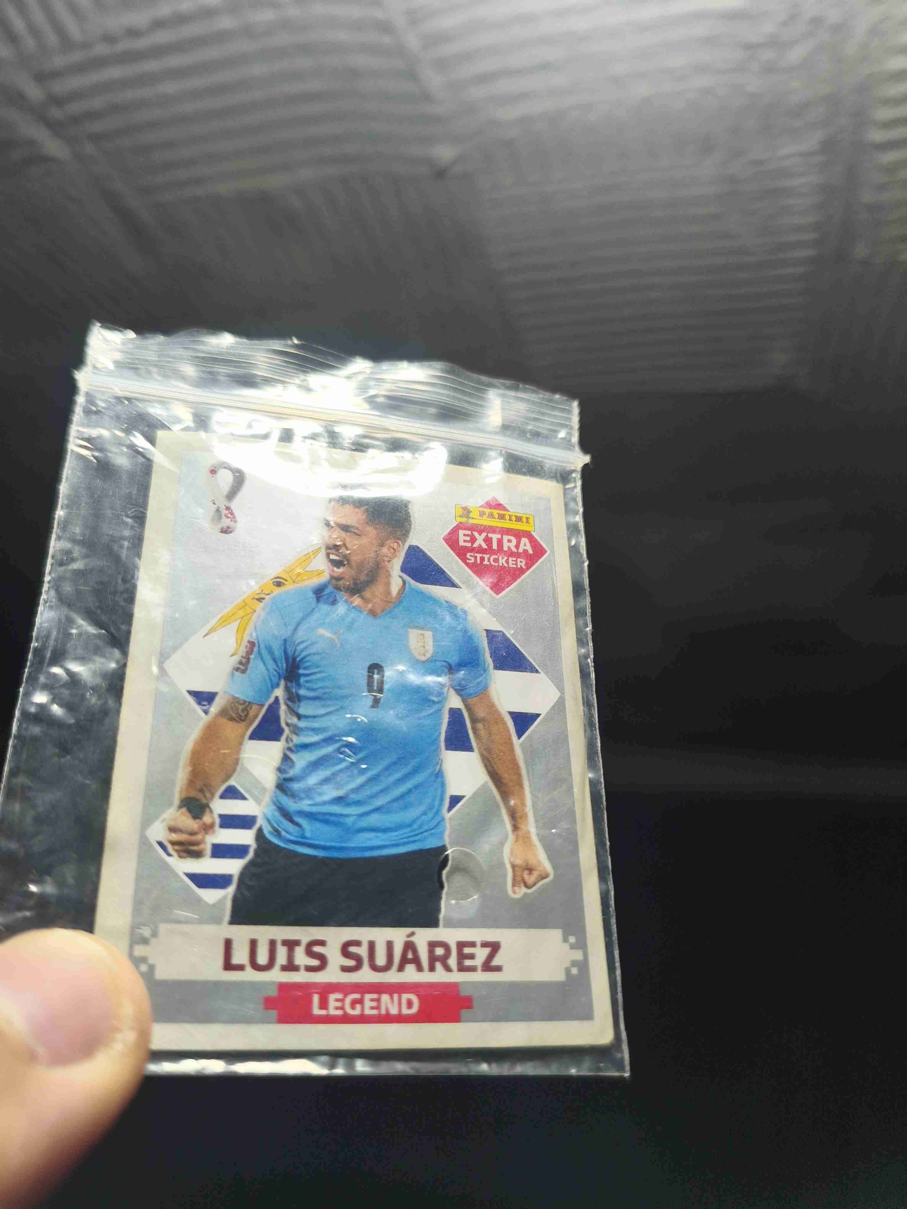 Luis Suárez extra lamina Qatar 2022 plata