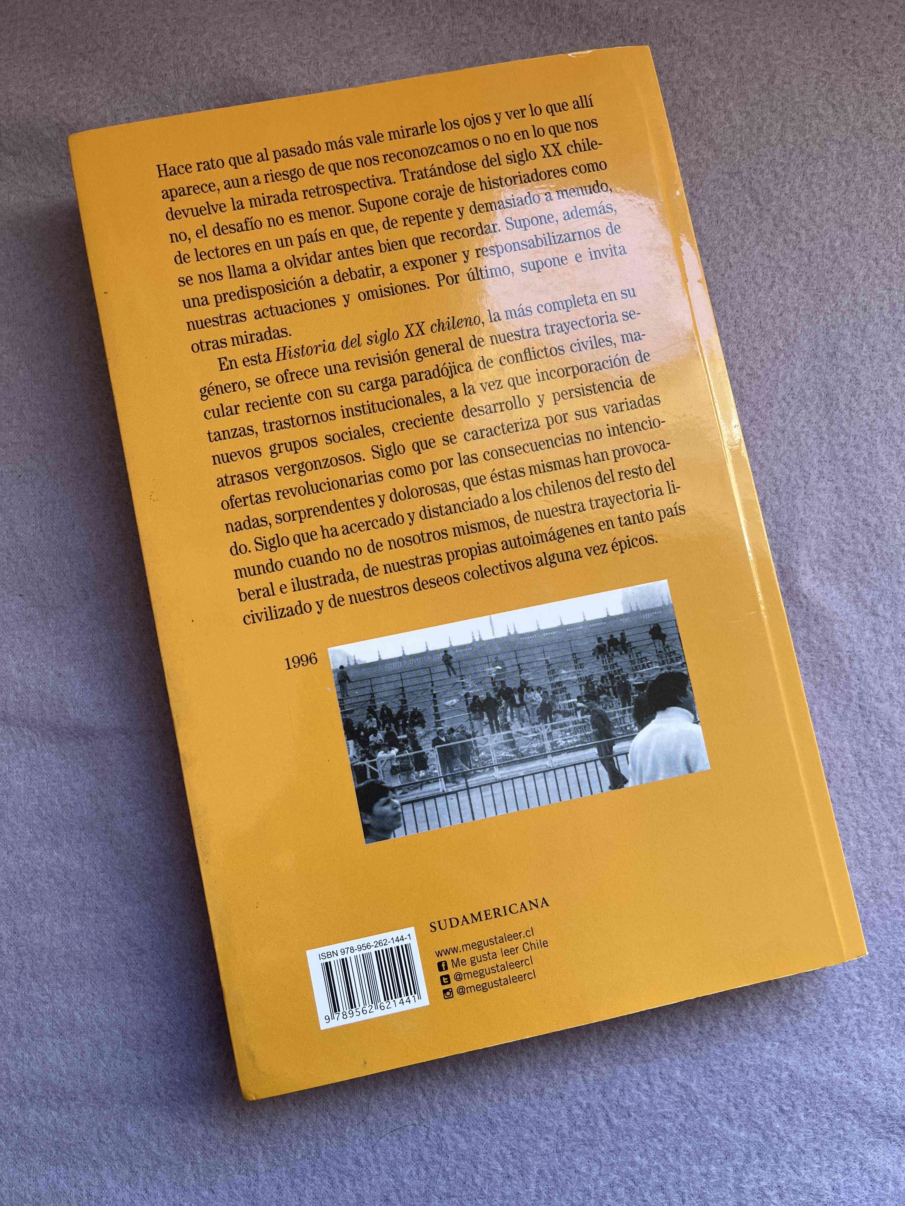 Libro Historia del siglo XX chileno - miniatura 2