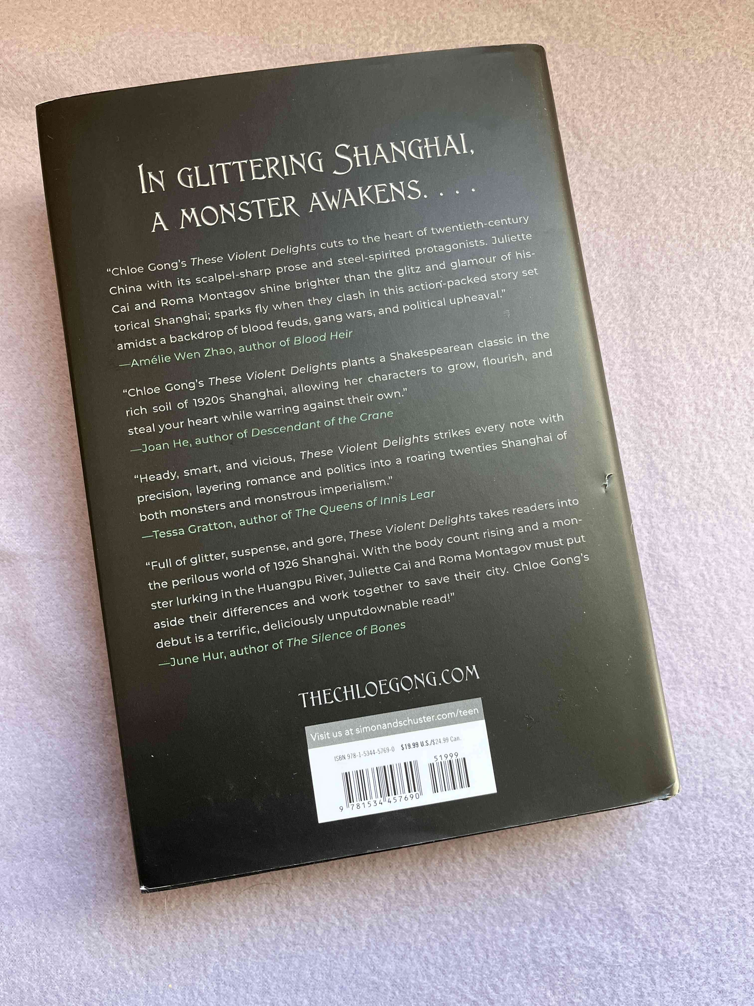 Libro These Violent Delights- Tapa dura en inglés - miniatura 2