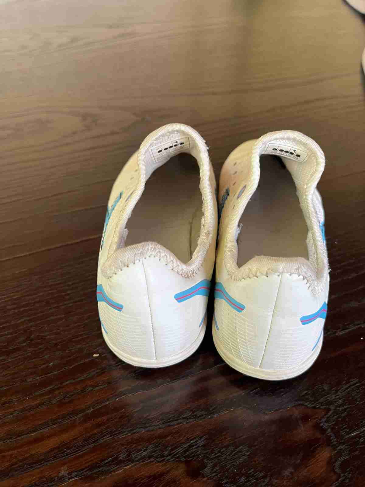 Zapatos de baby futbol blancos para niños - miniatura 3