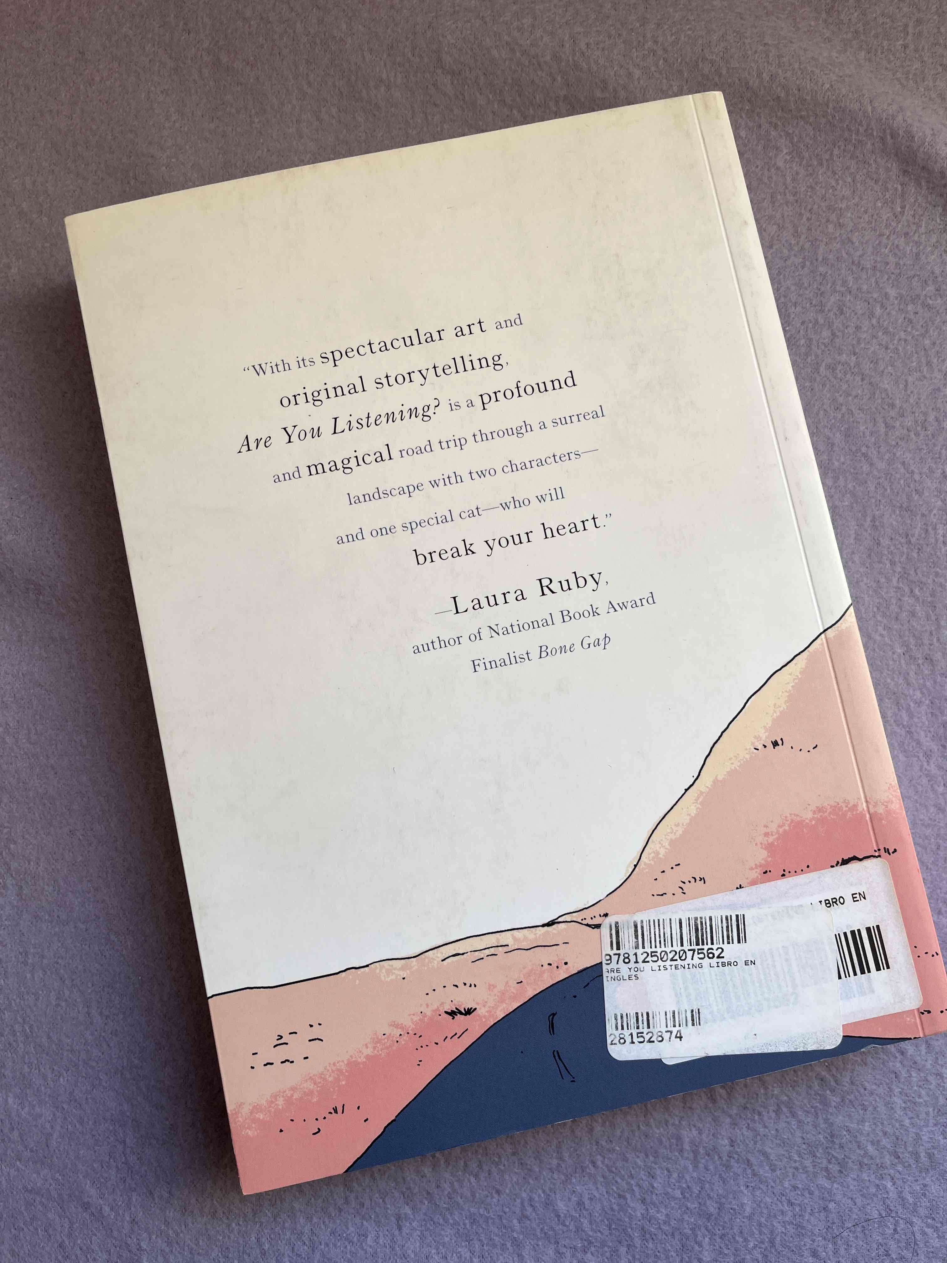 Novela gráfica 'Are You Listening?' en inglés - miniatura 2