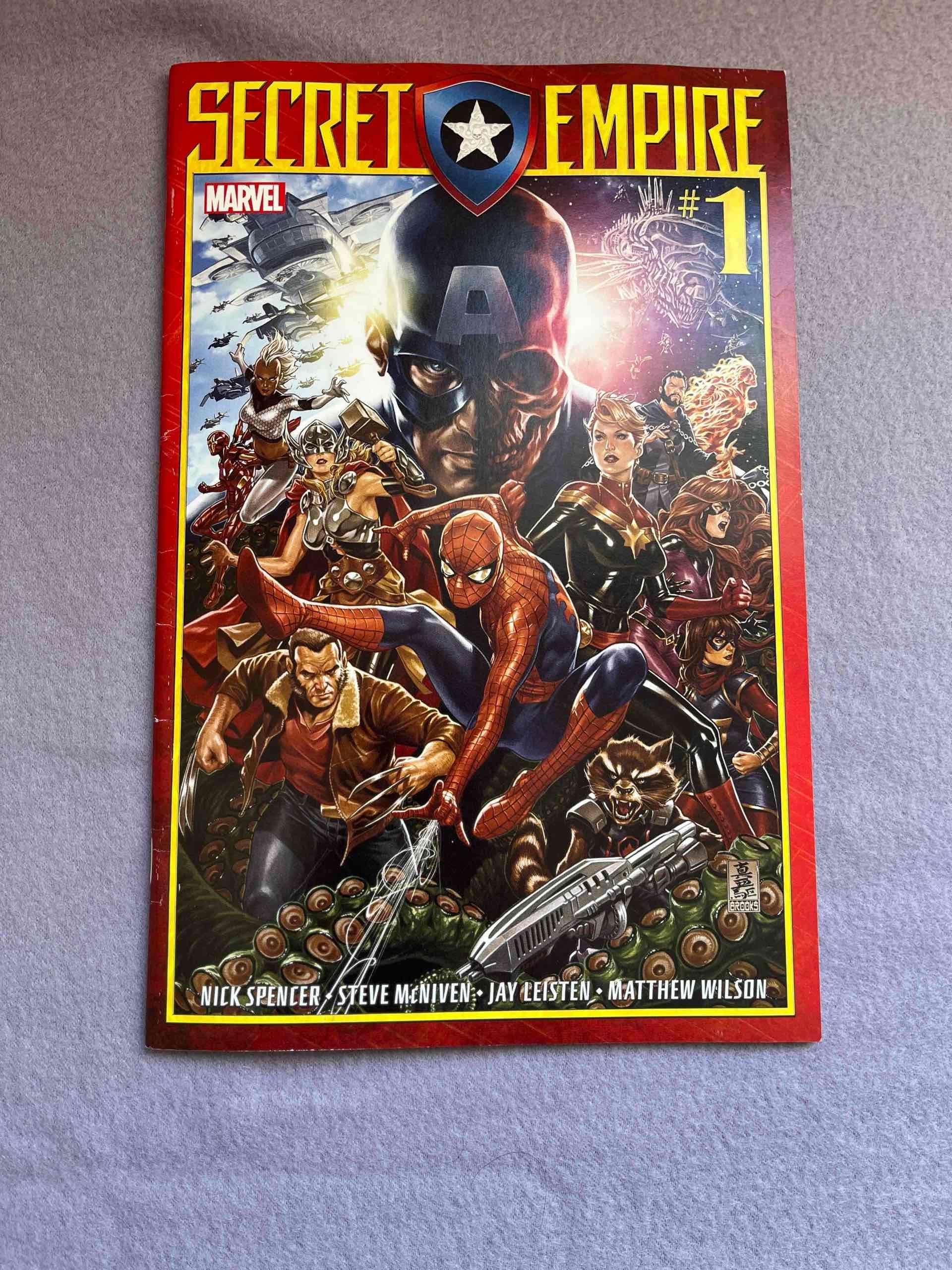 Comic Secret Empire #1 Marvel (inglés)