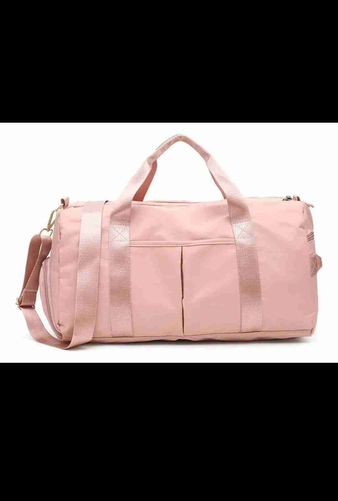 Bolso deportivo rosa amplio - miniatura 3