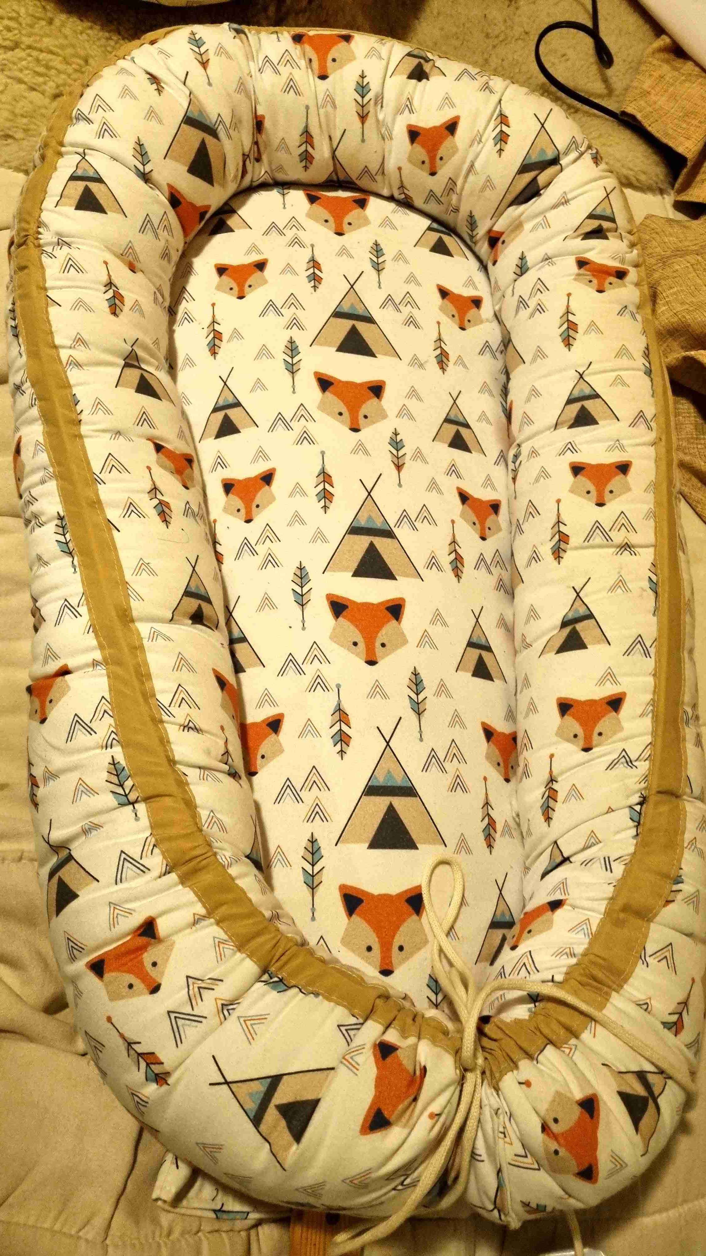 Cojín de lactancia y moises - 2