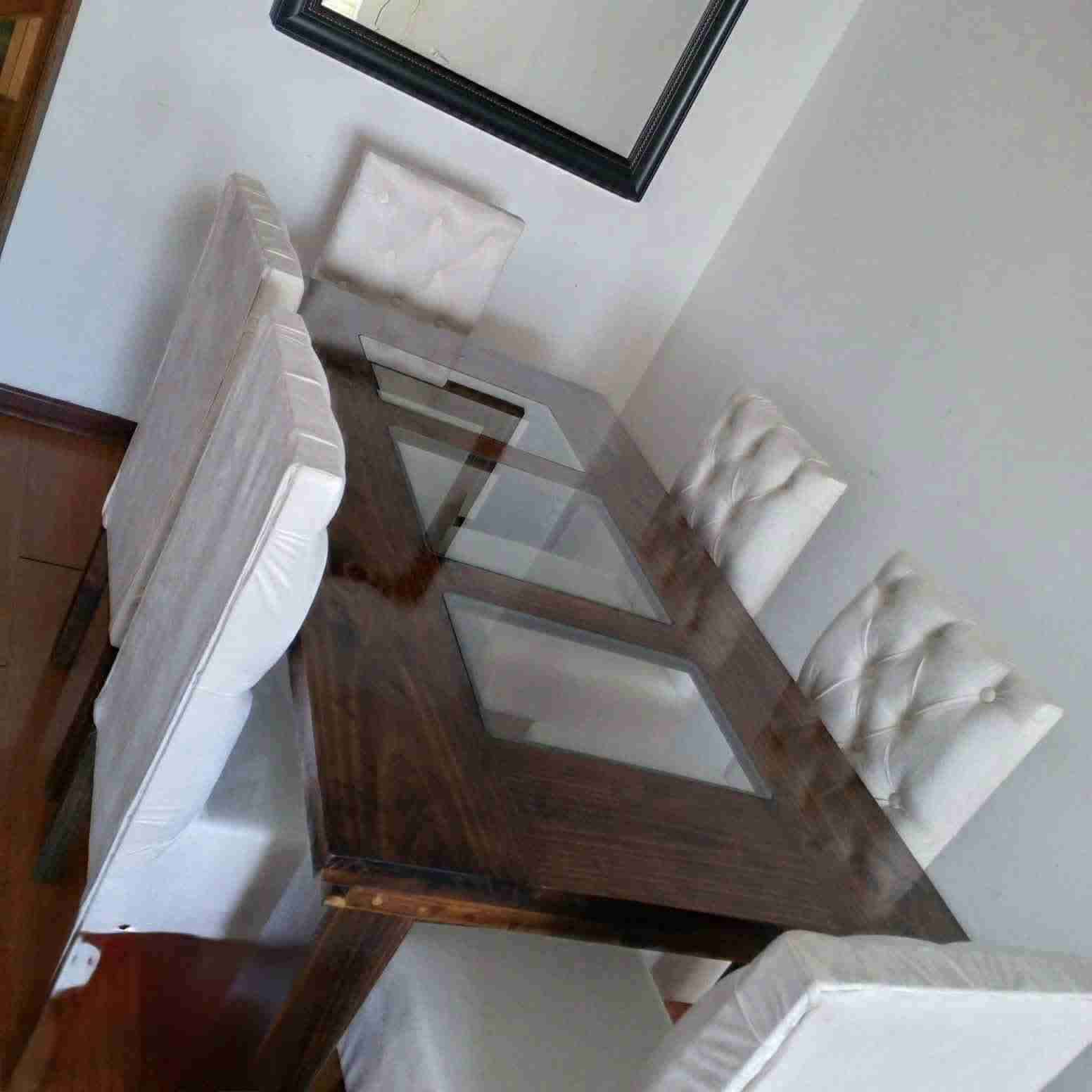 Juego comedor mesa vidrio - miniatura 4