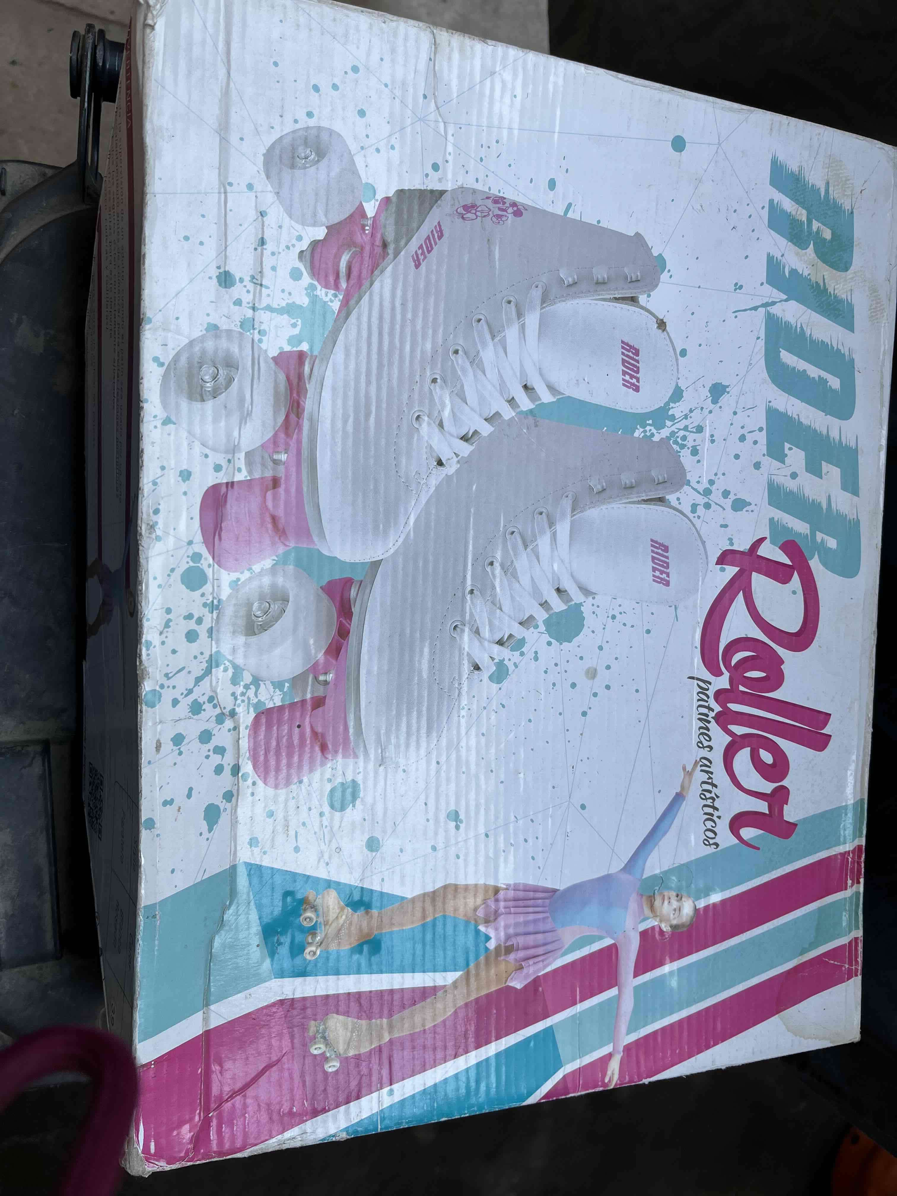 Patines artísticos Rider blancos