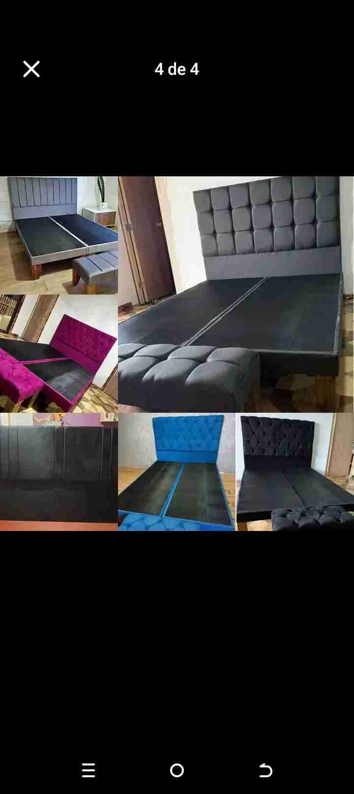 Camas tapizadas coloridas - miniatura 5